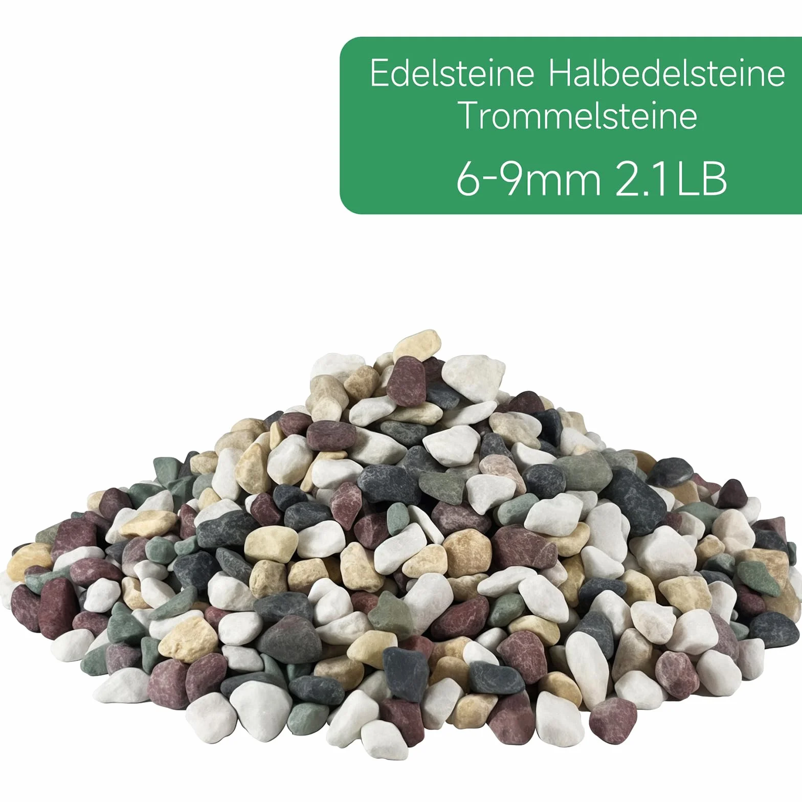 Grava natural 950 g, piedras decorativas para macetas, jarrones, manualidades, acuario