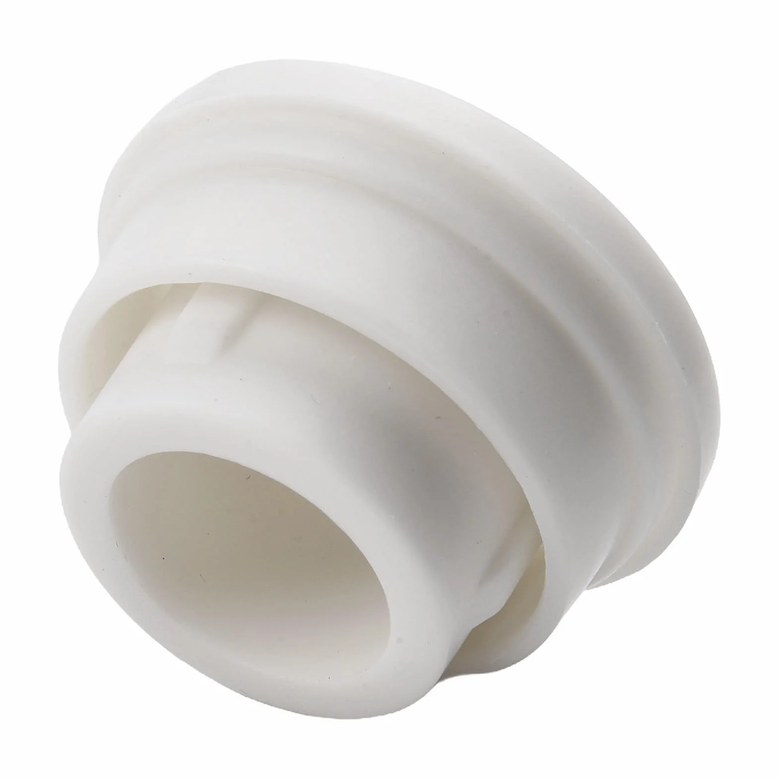 Escalera de goma para piscina 2 unidades tapón protección 1.5 pulgadas blanco 40 mm