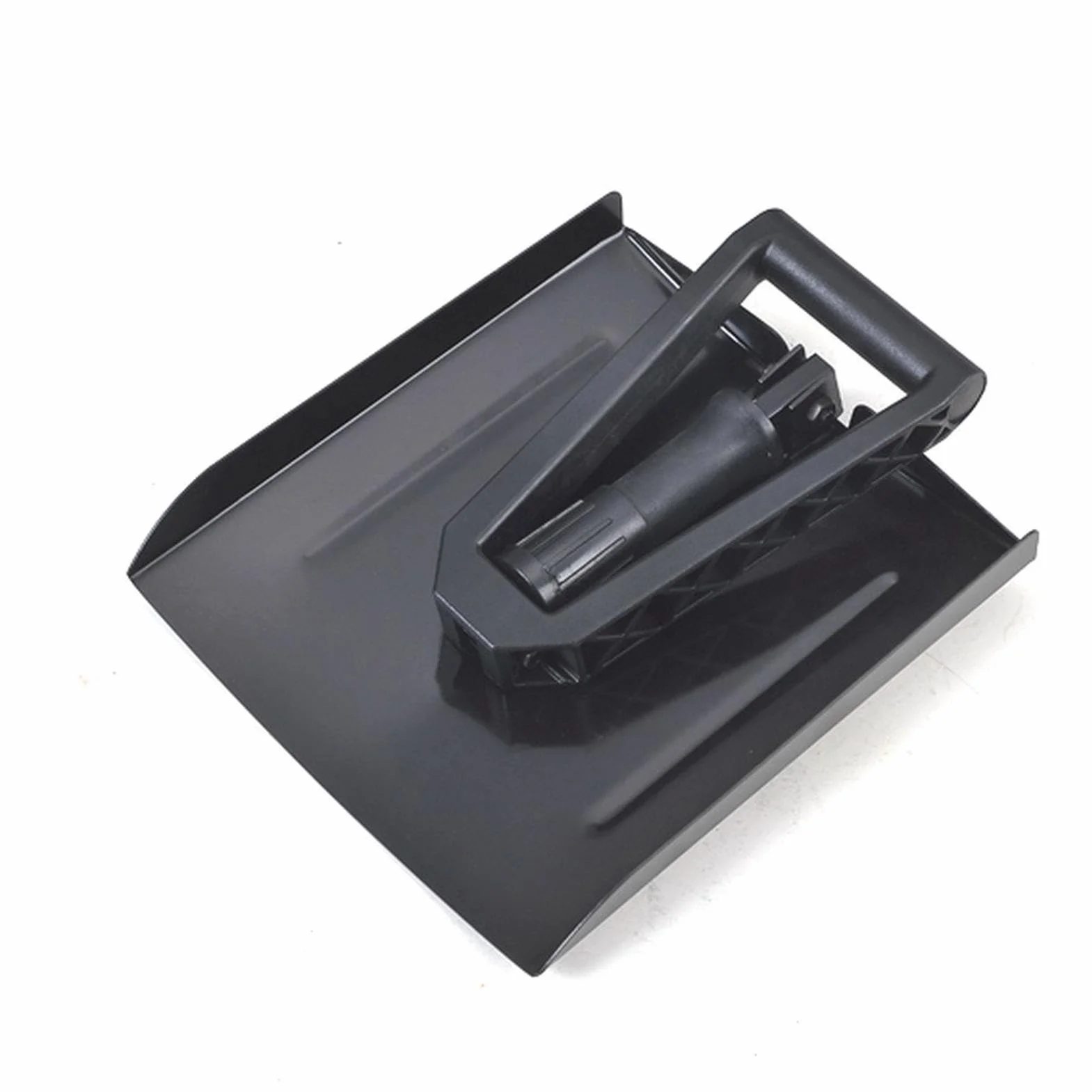 Pala de nieve plegable de aluminio ergonómica ligera telescópica resistente