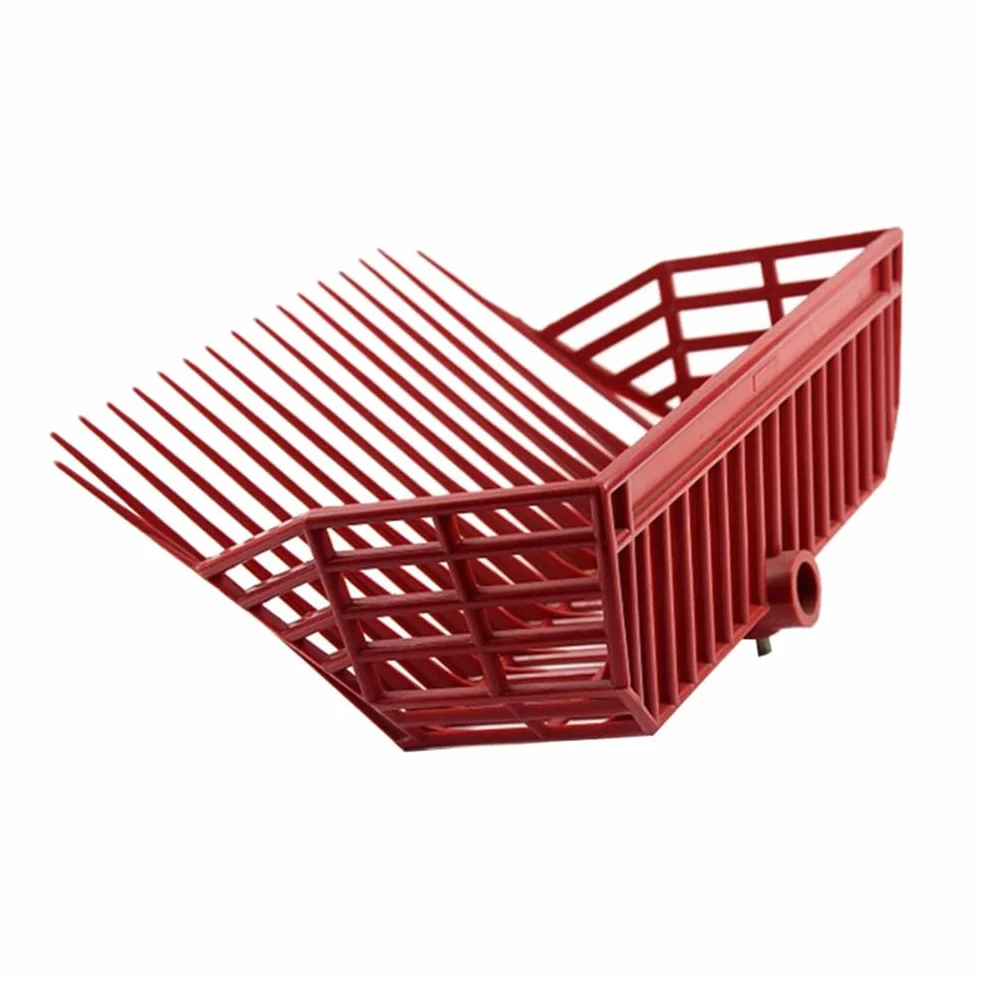 Cabezal de Repuesto de Horquilla para Estiércol, Rojo