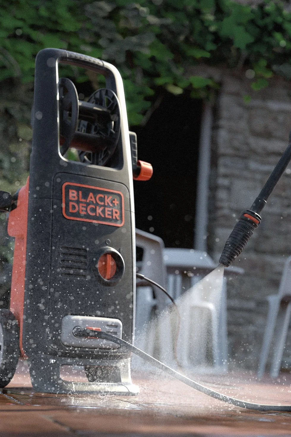 Black+Decker Hidrolimpiadora de Alta Presión BXPW2200PE 2200 W 150 Bar 440 l/h