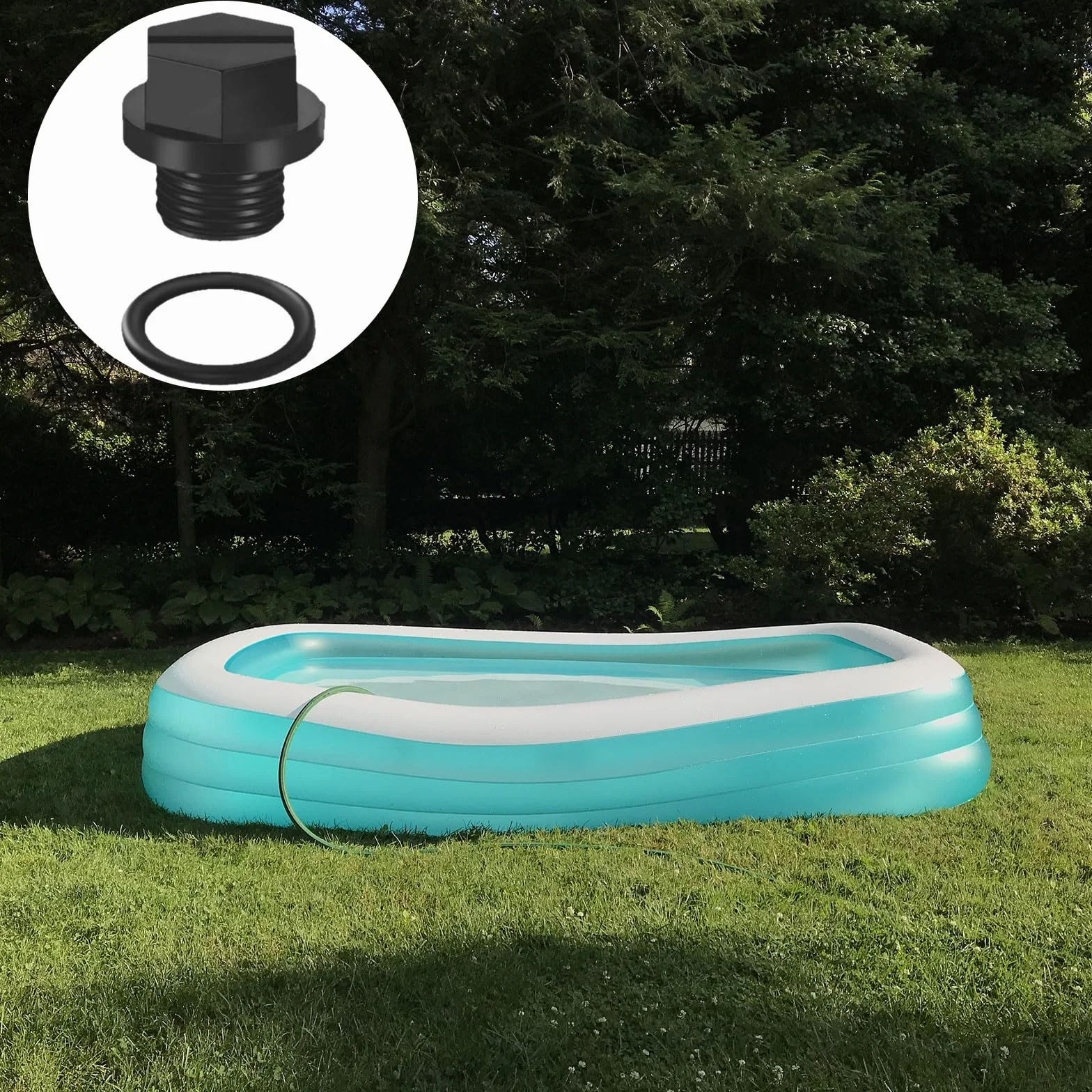 Hayward SPX1700FG tornillos de drenaje para piscina con juntas O tapón drenaje