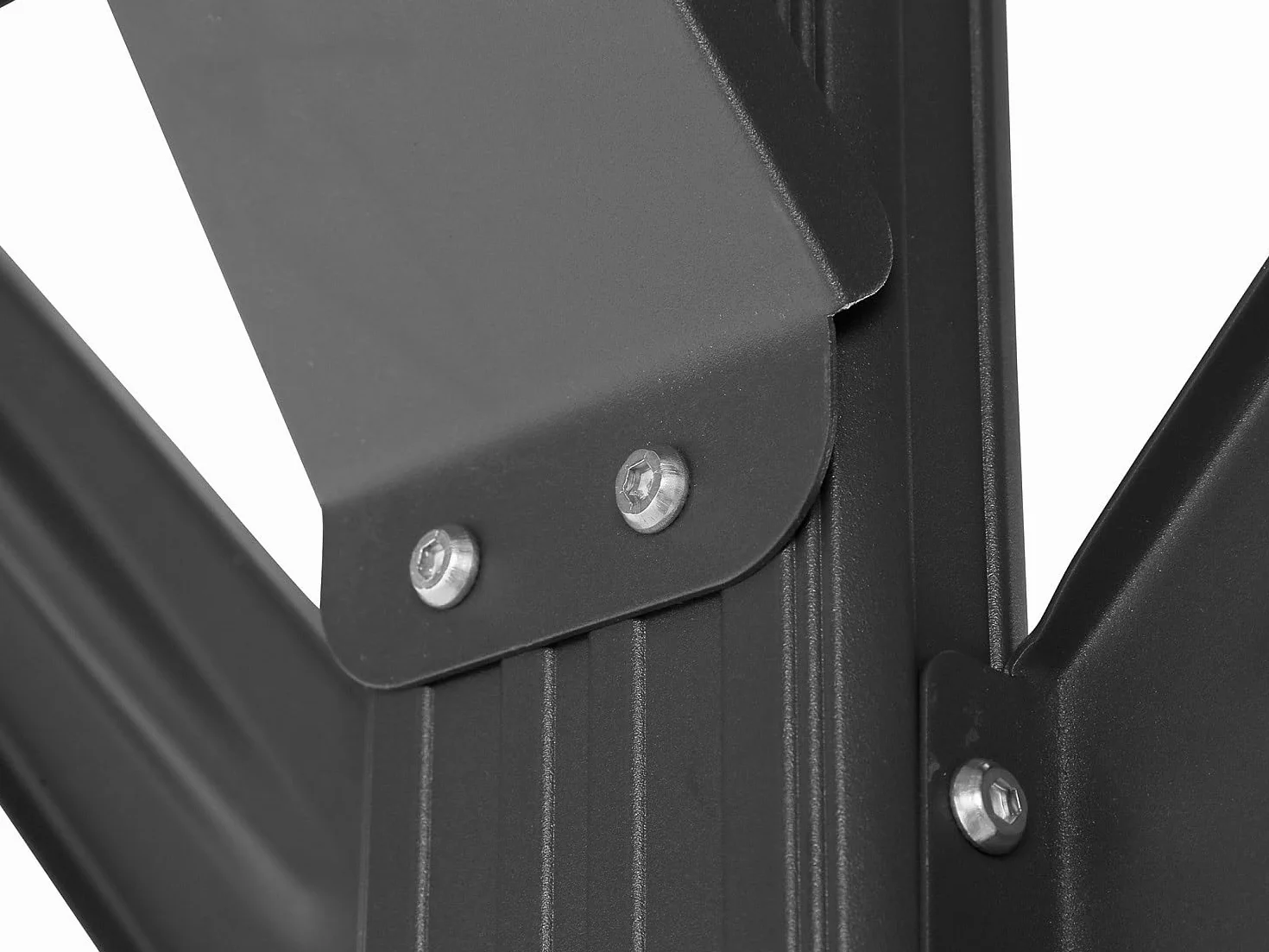 Baresa Carport Pergola Individual Independiente Aluminio 1 Coche 15,15 m² Gris Antracita