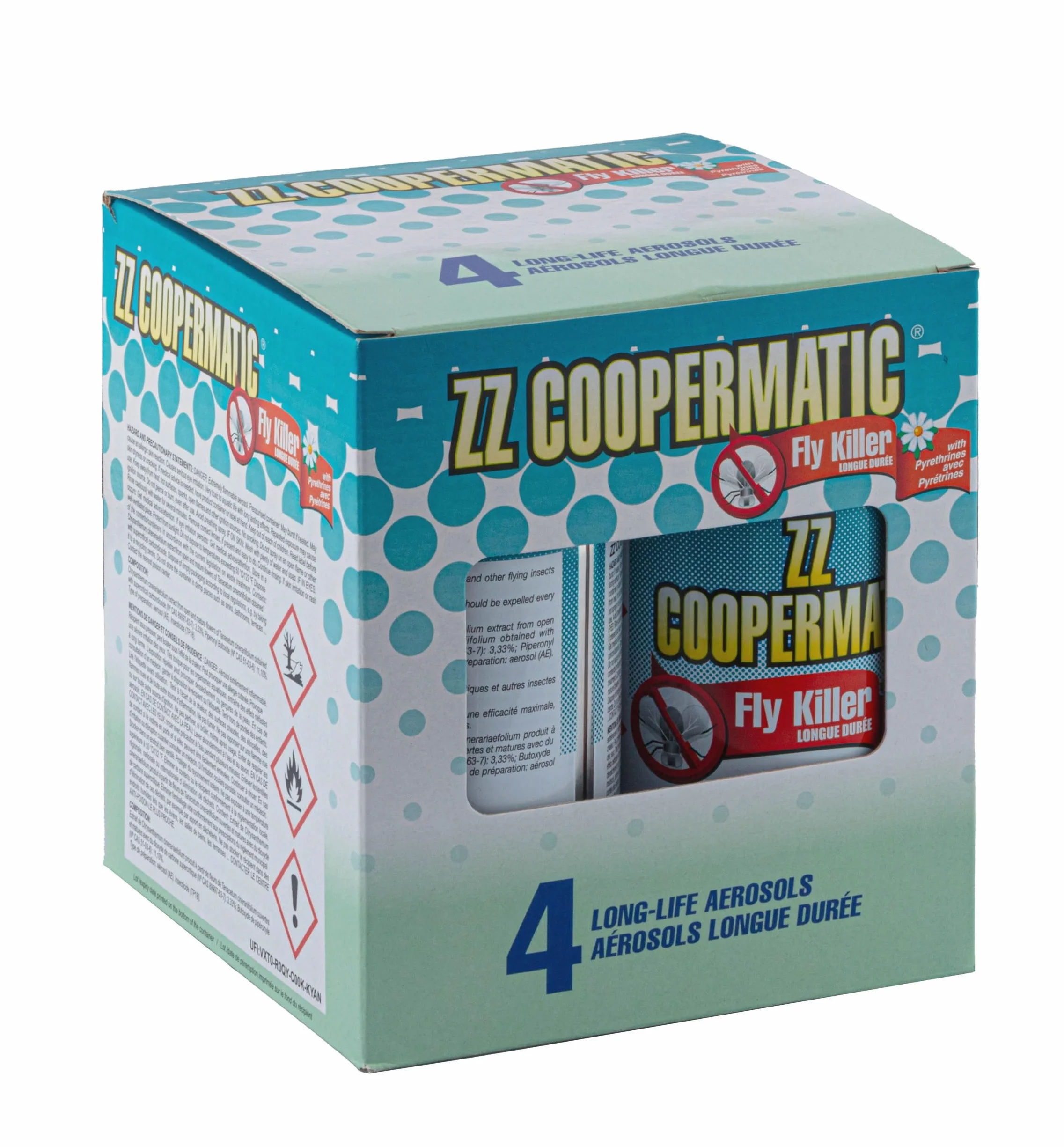 Coopermatic Paquete de 4 recambios de insecticida