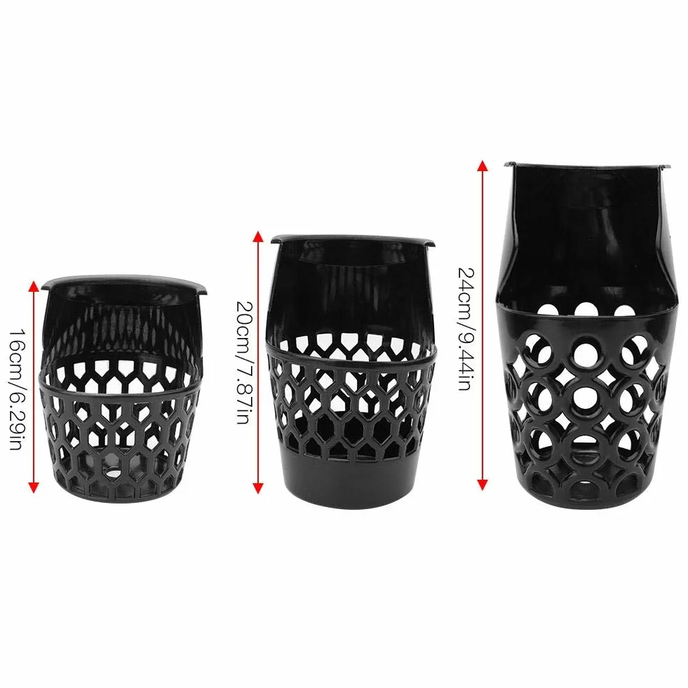 Alomejor 6PCS Bolsillos de Billar Cestas Redes para Mesa de Billar Tamaño Estándar