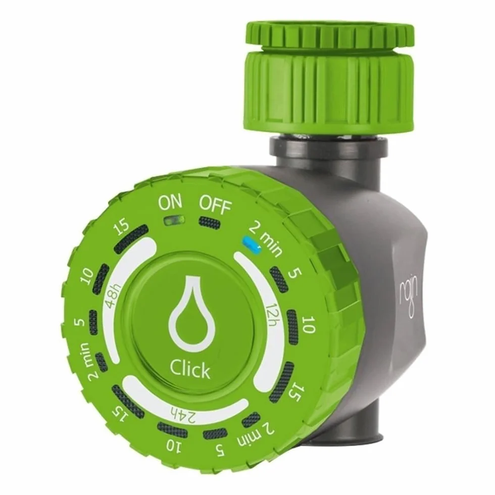 Programador de Grifo Rain Click Mist para Nebulización, Temporizador de Ciclos Cortos a Pilas