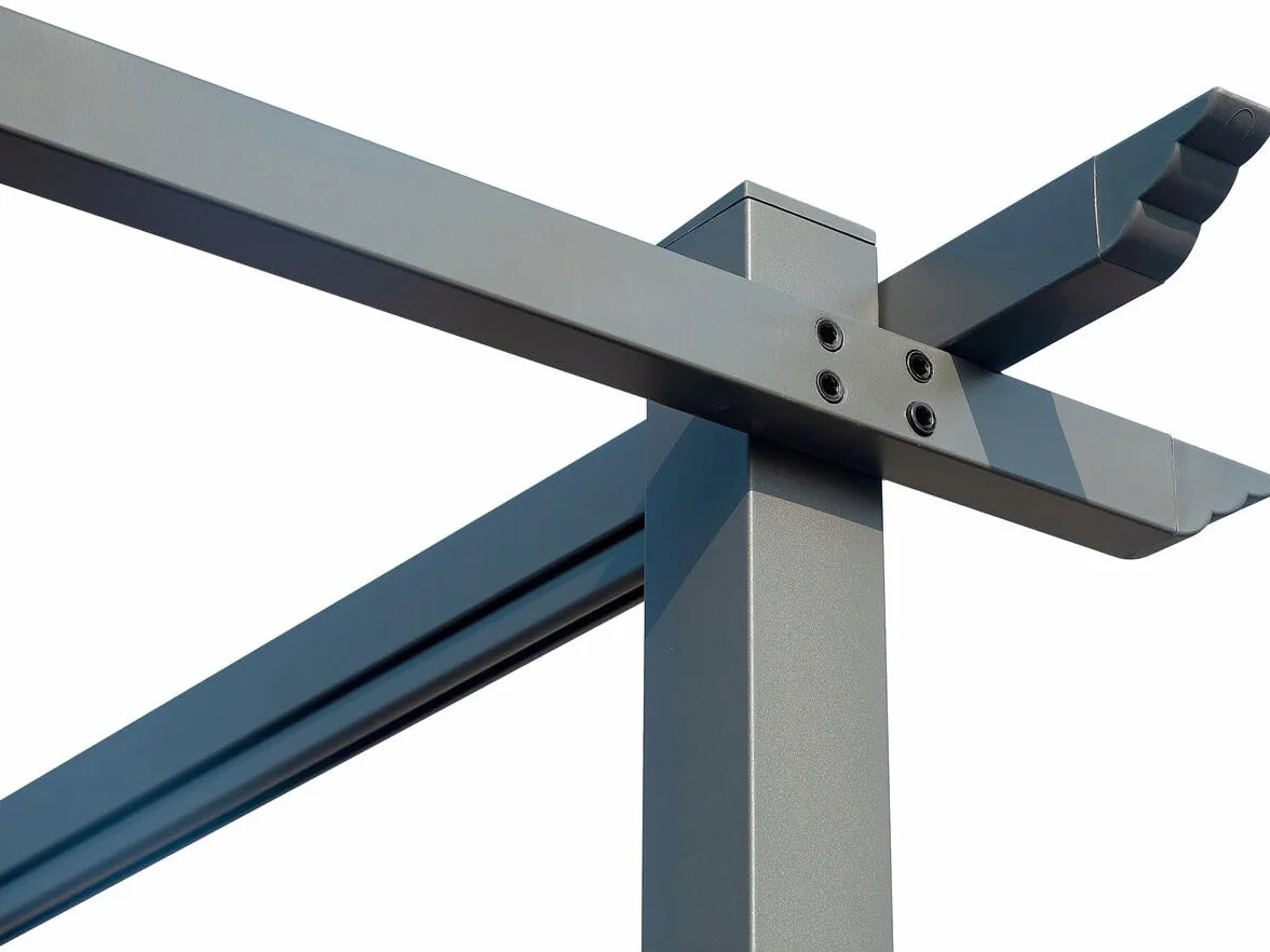 Habitat et Jardin Pérgola retráctil 3 x 4 m Antracita