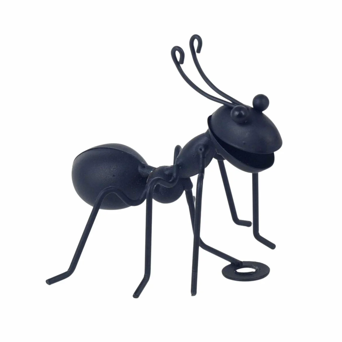 SIGNES GRIMALT Figura Hormiga, Metal, 13 cm, Adorno Pared para Colgar, Decoración del Hogar y Jardín