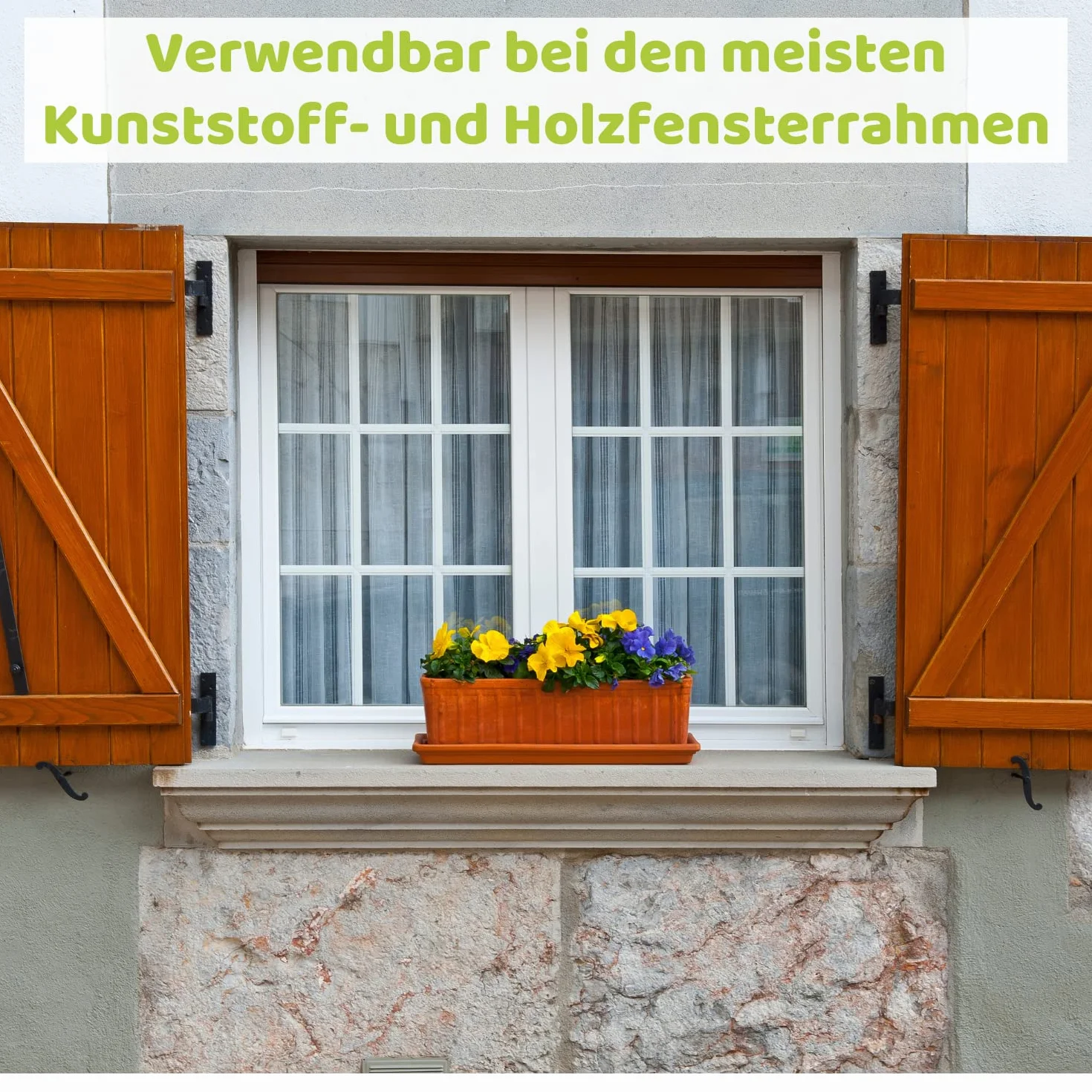 Gancho para jardinera invisible y resistente, soporte para alféizares de ventanas, 2 piezas chocolate