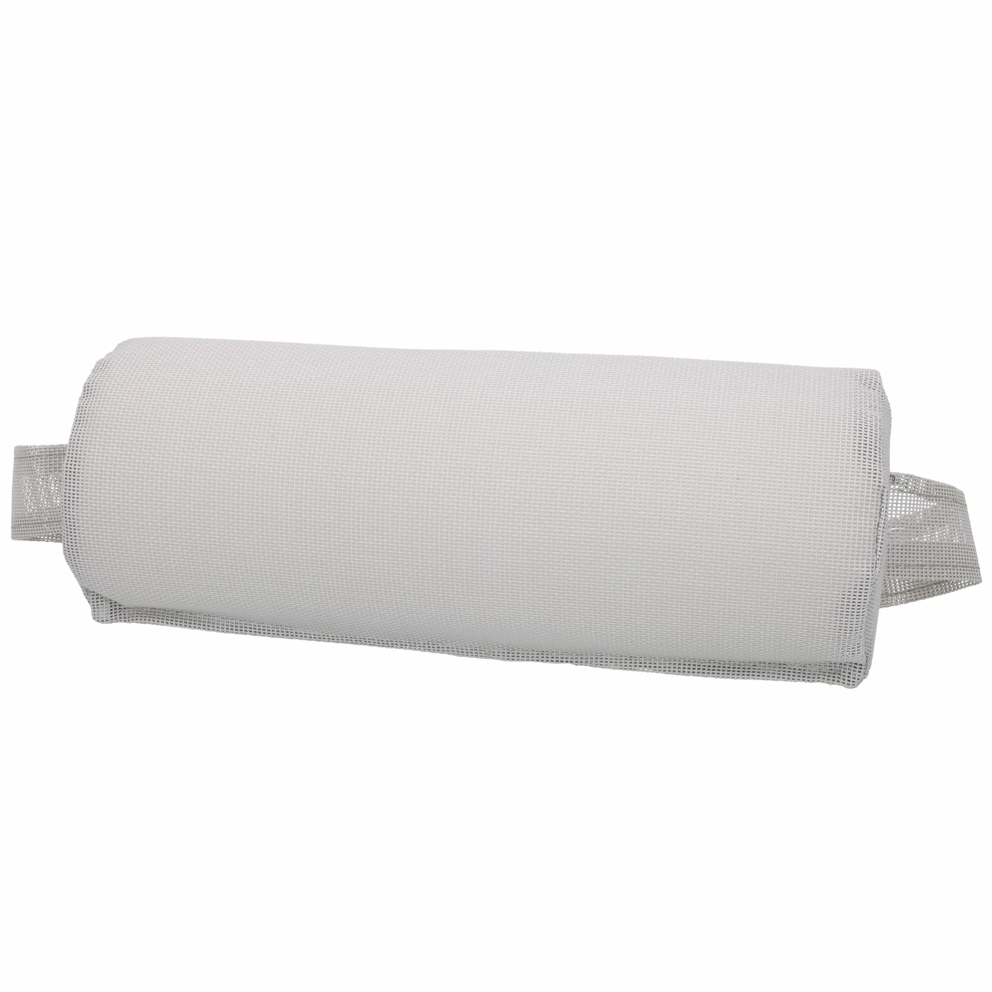 AKTIVE Cojín para Silla de Playa removible Blanco 35 x 14 x 5 cm Almohada portátil
