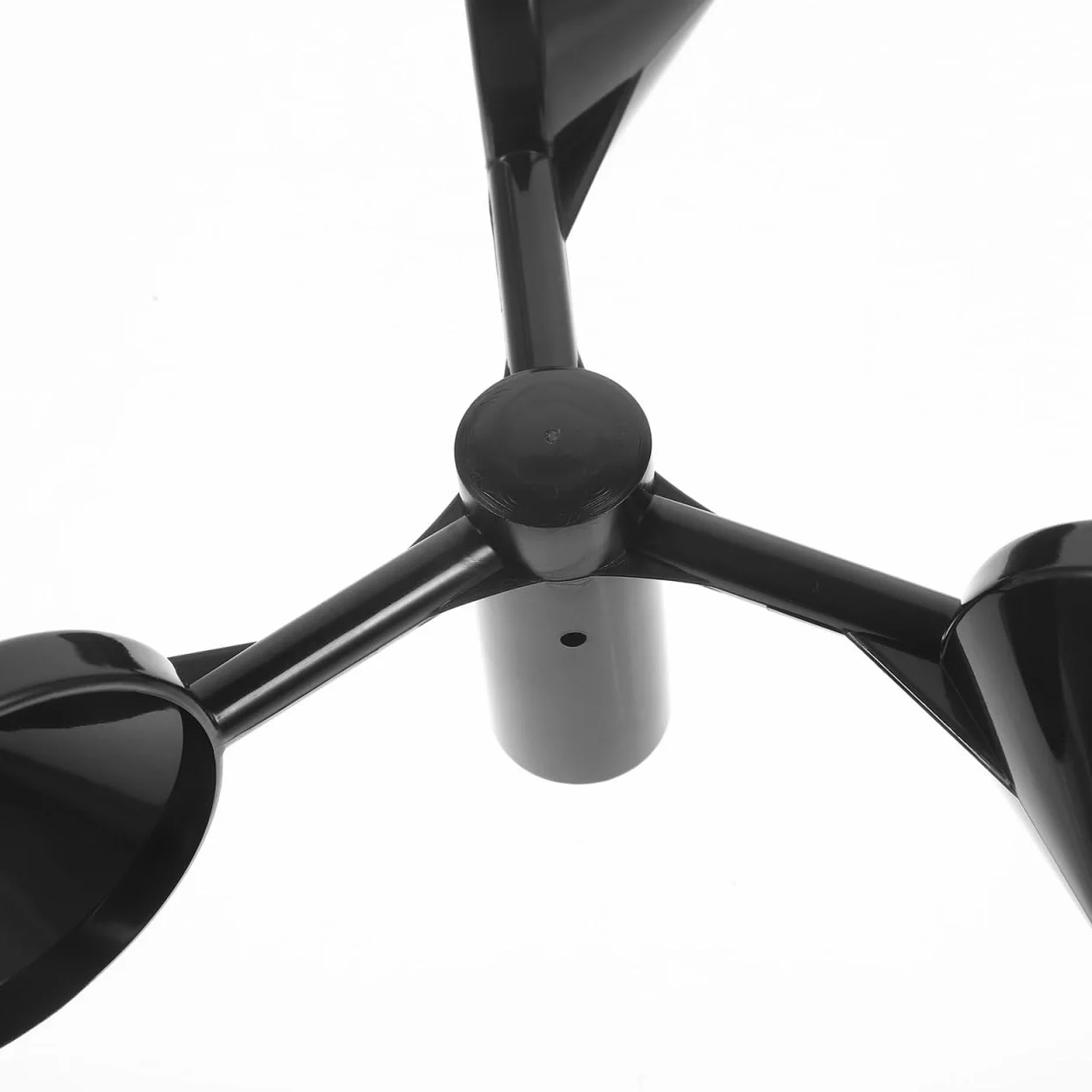 Baluue Carcasa De Anemómetro Sensor De Velocidad Del Viento De 3 Tazas En Material Abs Ligero