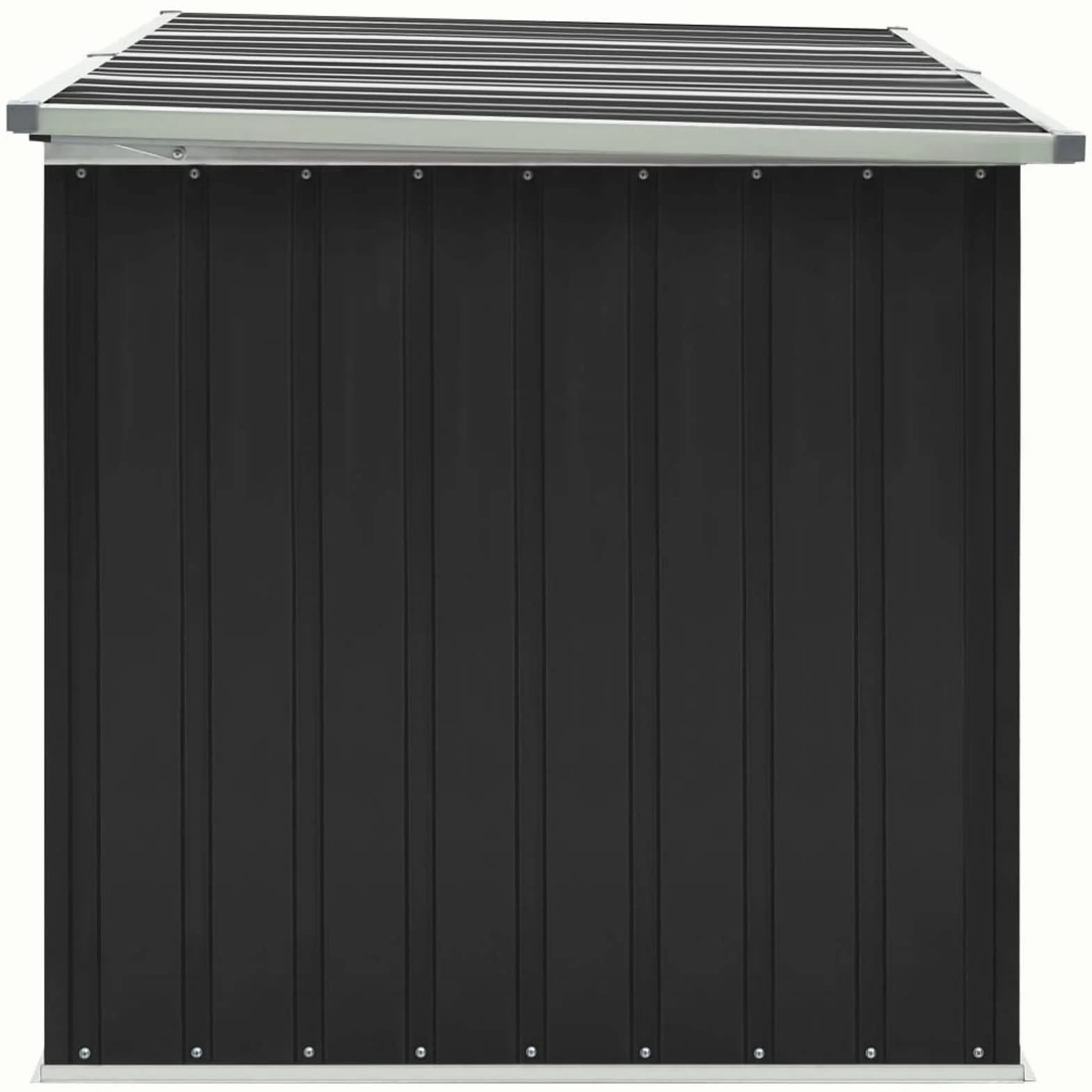 Gecheer Baúl de Jardín Antracita 171x99x93 cm Caja de Almacenamiento Exterior