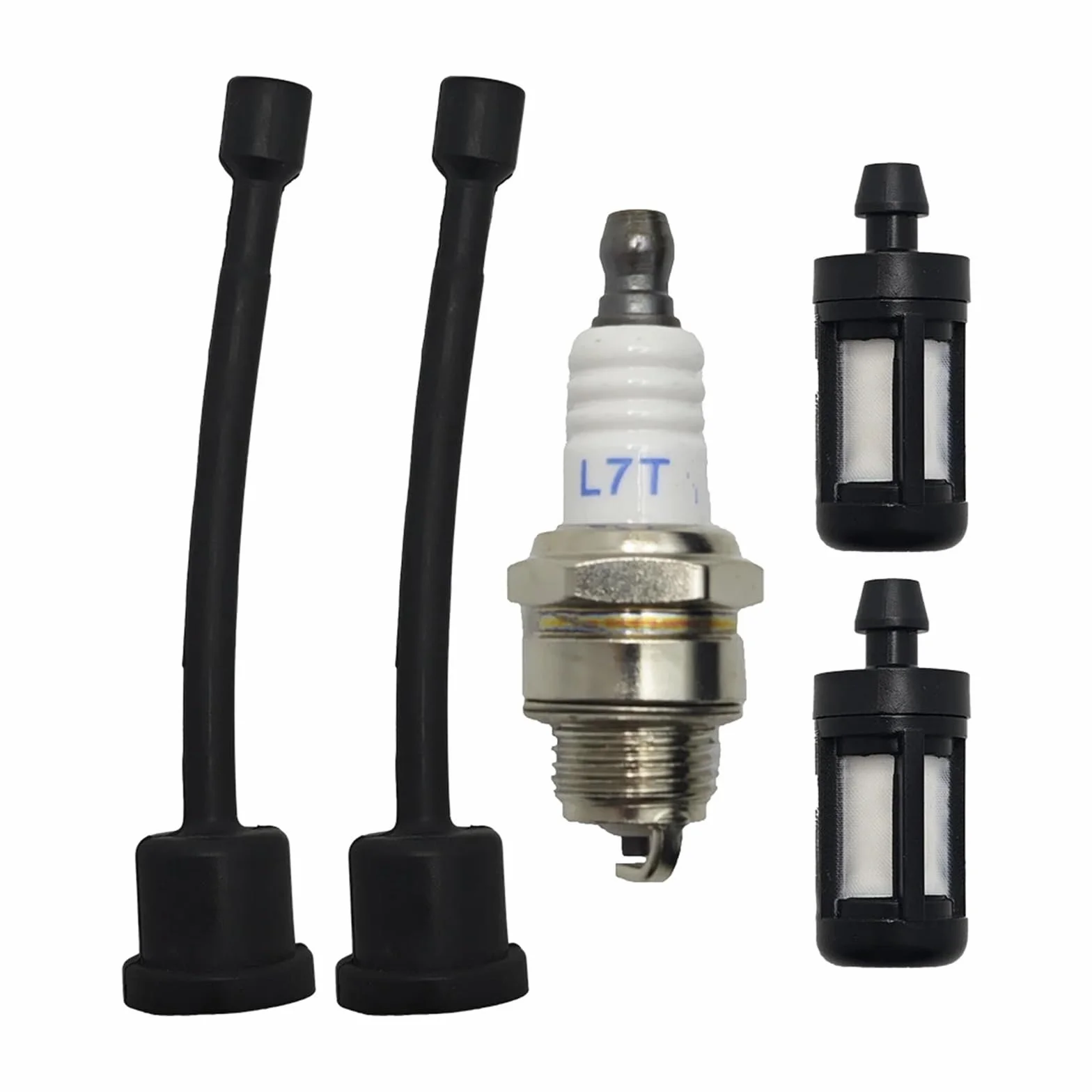 Kit de bujías de tubo flexible de filtro de combustible apto for Sthil 08 S10 TS350 TS360 repuesto de herramienta de jardín de motosierra