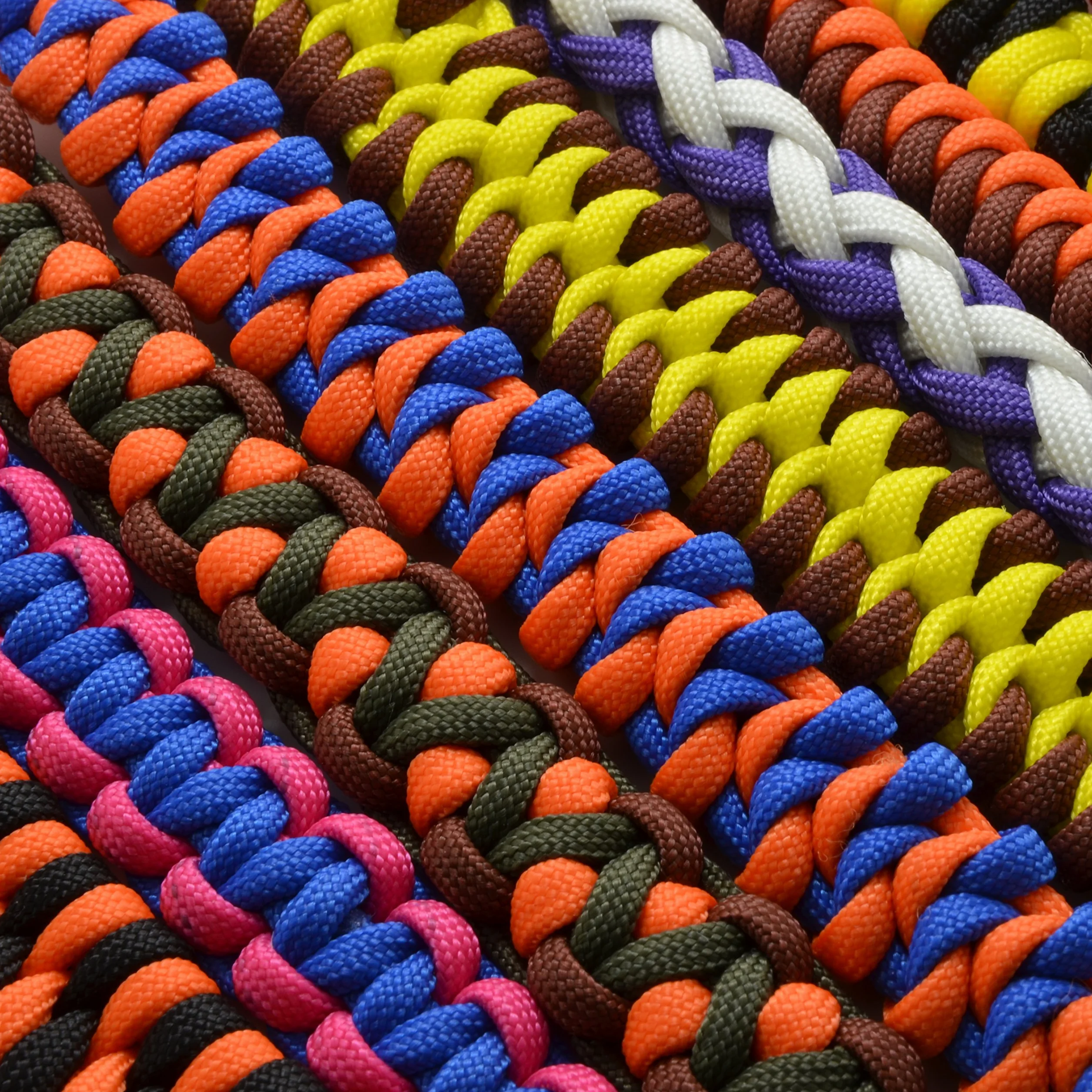 Ganzoo Paracord 550 cordon de supervivencia 4 mm 31 m amarillo y negro 7 hebras interiores cuerda de nylon poliester