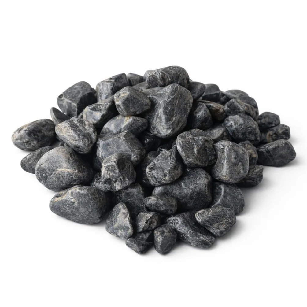 Vegara Stone Canto rodado Decorativo Negro Puro 20/40MM