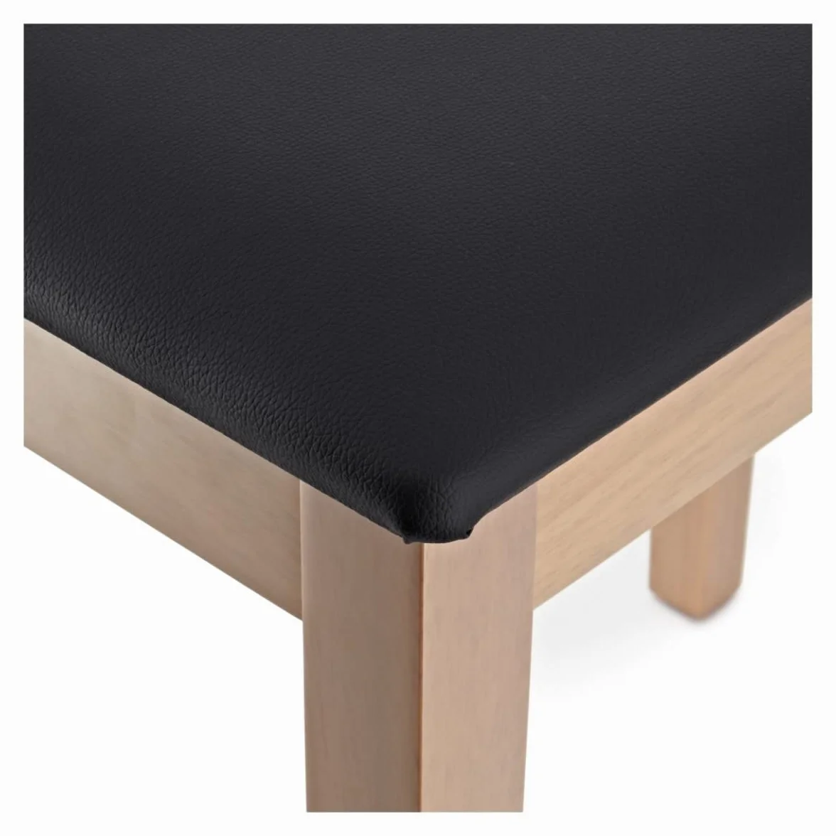 Gear4music Taburete para Piano con Almacenamiento Madera de Roble Claro