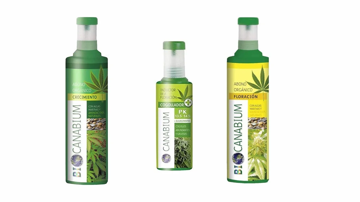 Pack Canabium Flower Crecimiento Floración Cogollador