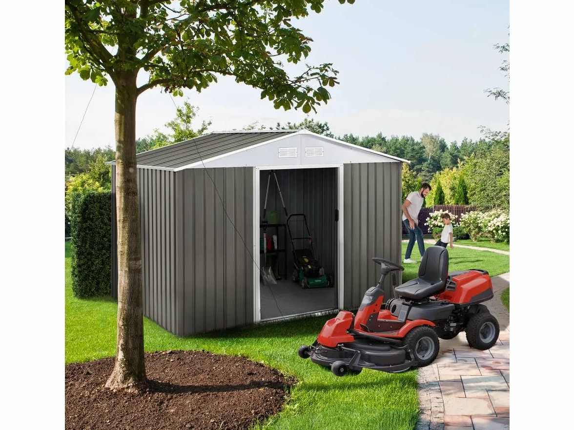 Habitat et Jardin Caseta metálica para jardín Dallas 5,29 m²