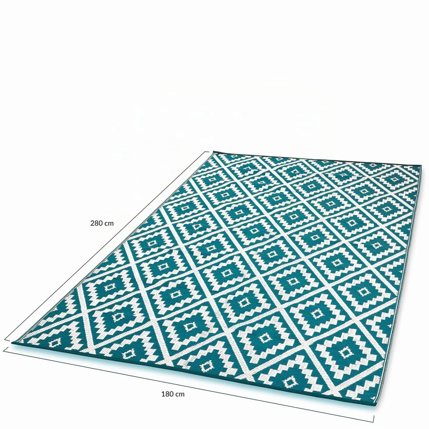 Alfombra exterior Bahamas 180 x 280 cm azul