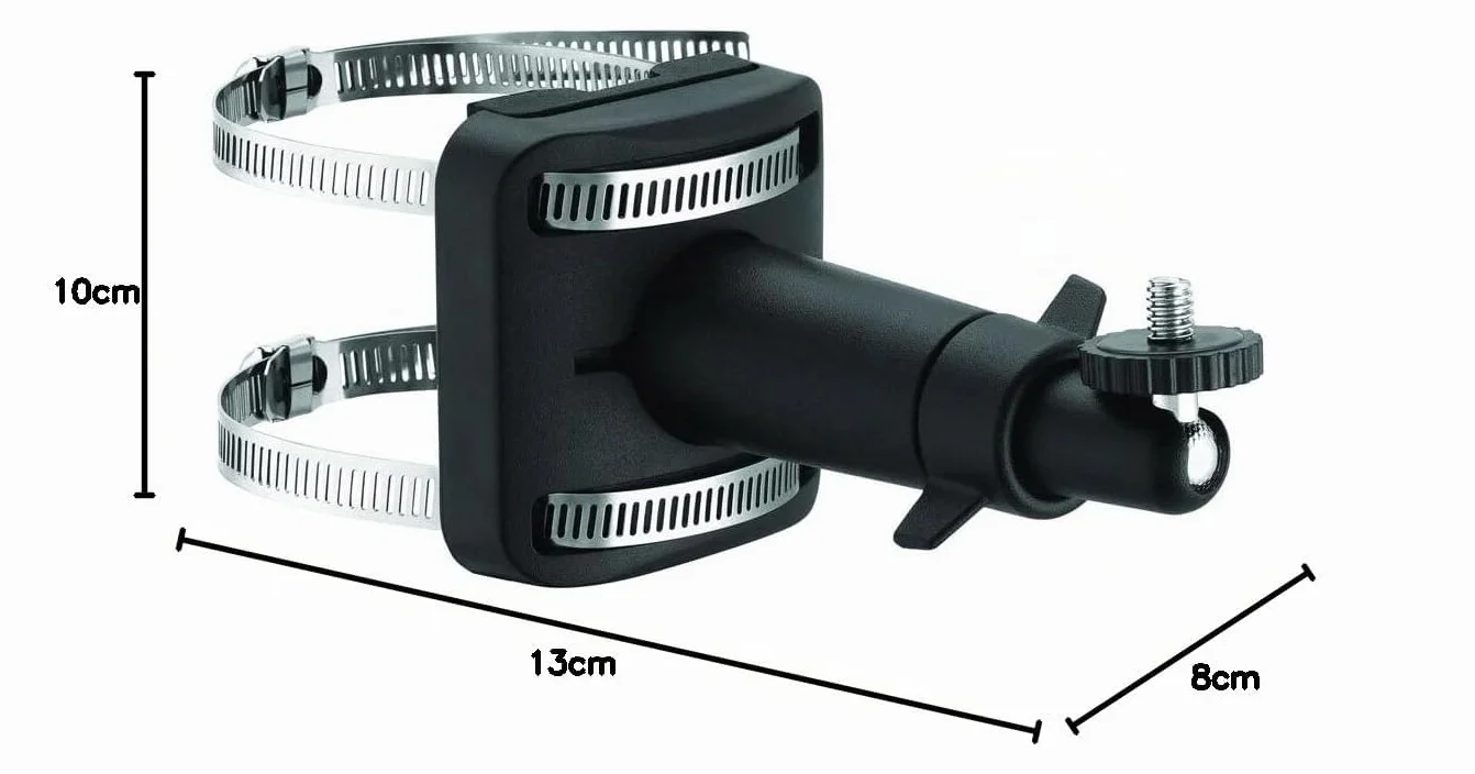 Netatmo Soporte para pluviómetro anemómetro negro NWM01-WW