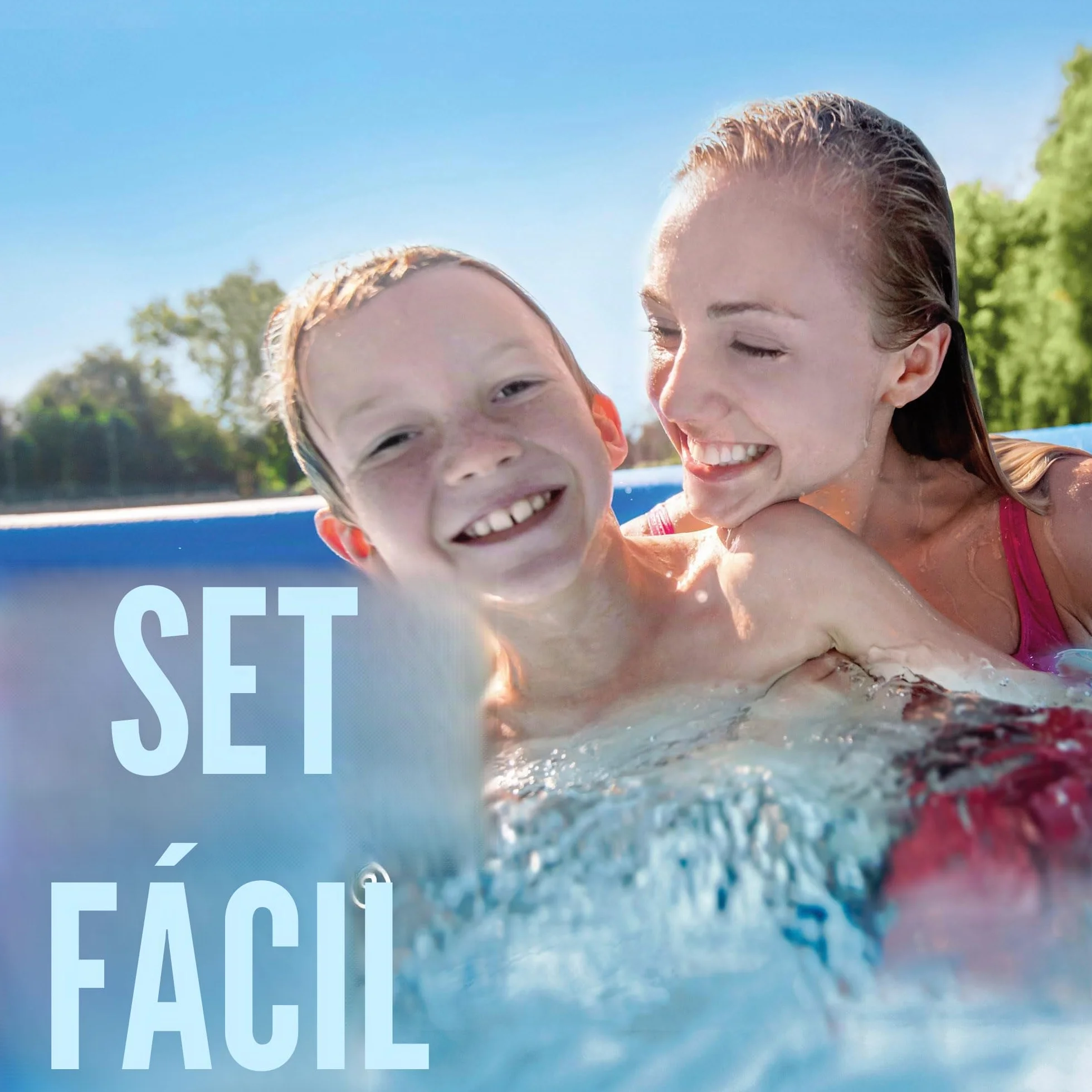 Intex Piscina Hinchable Redonda Ø244x61 cm 1.942 litros para 2 Personas