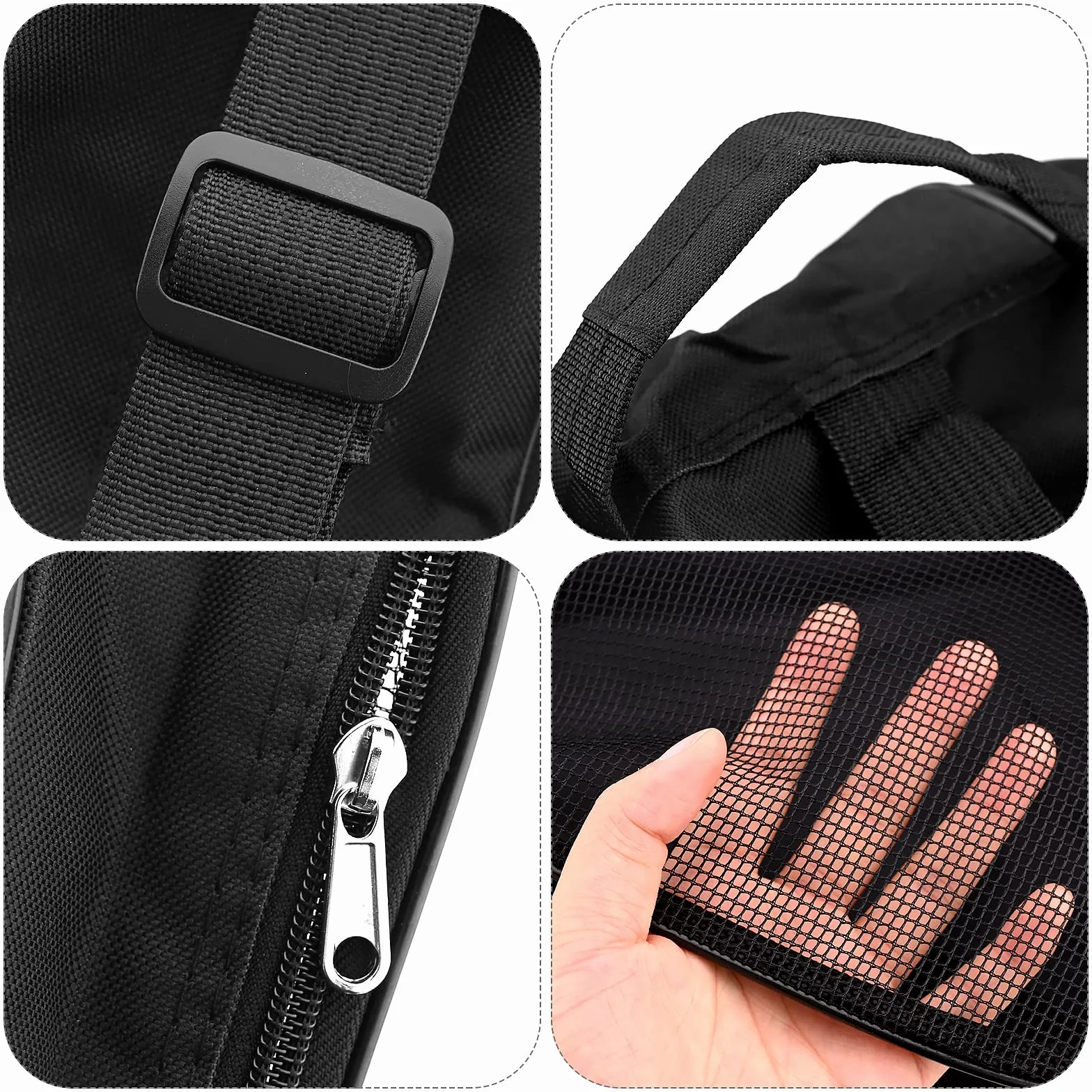 Bolsa para patines de esquí con correa ajustable unisex
