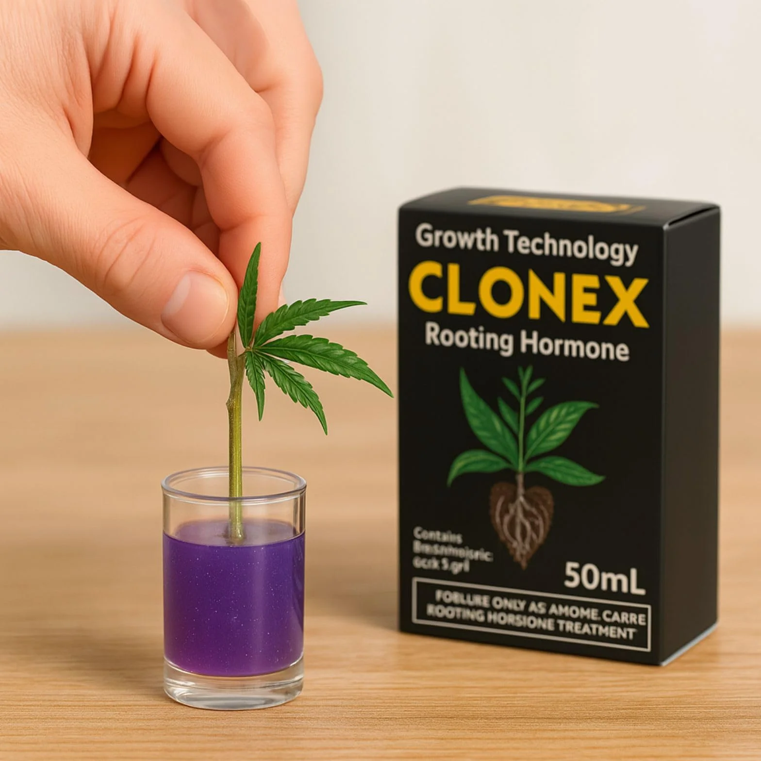Clonex Root Gel 50 ml Hormona de Enraizamiento para Esquejes