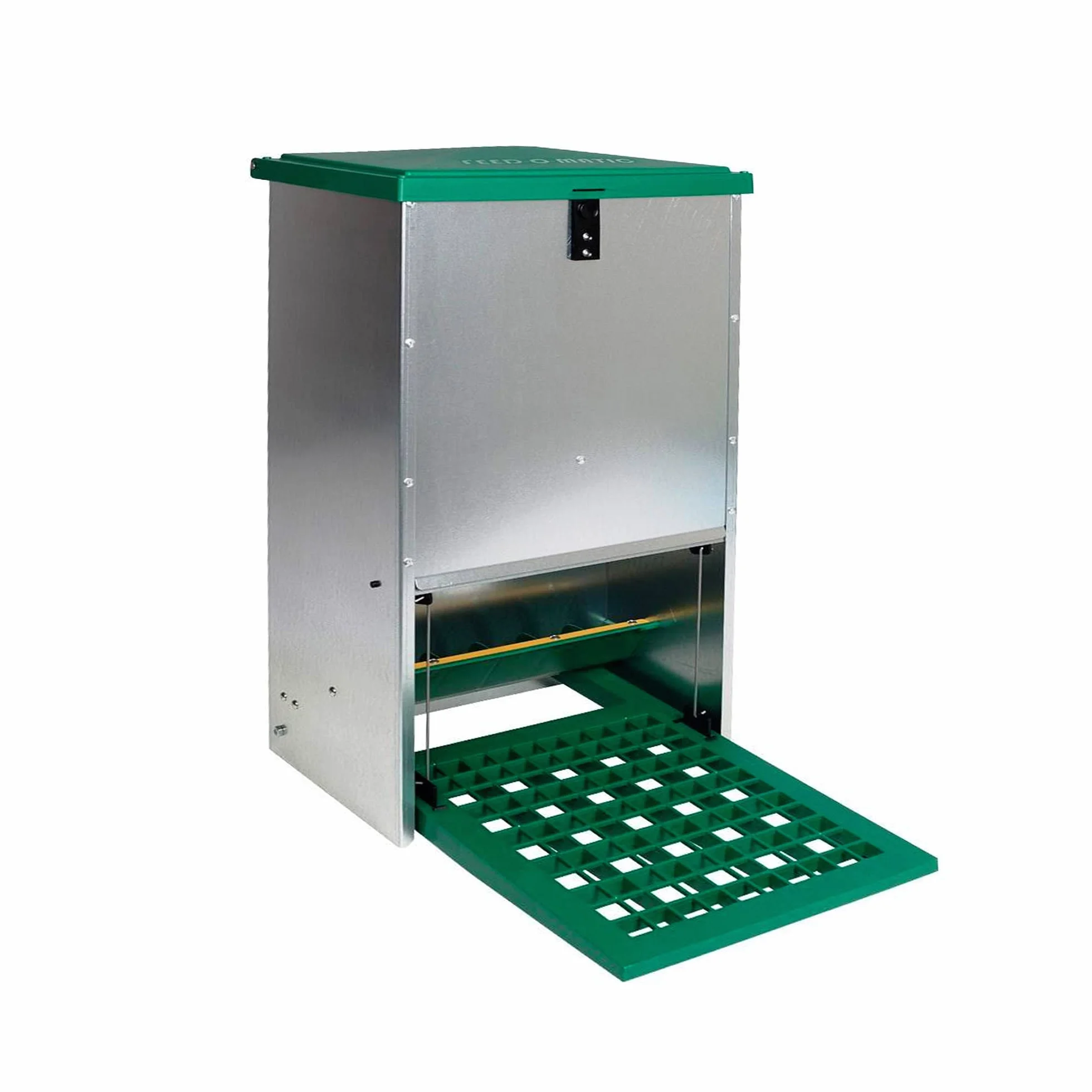 Comedero automático para gallinas antipájaros 5 kg Exterior