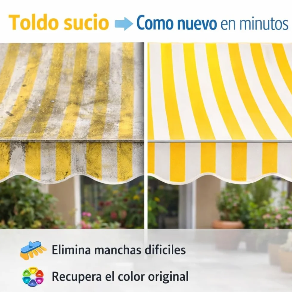 Limpiador Concentrado de Toldos y Lonas 5L Profesional para Hidrolimpiadoras