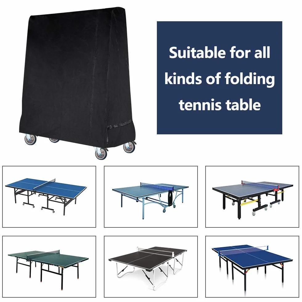 Funda para Mesa de Ping-Pong Oxford Impermeable Anti-UV 185×70×165cm