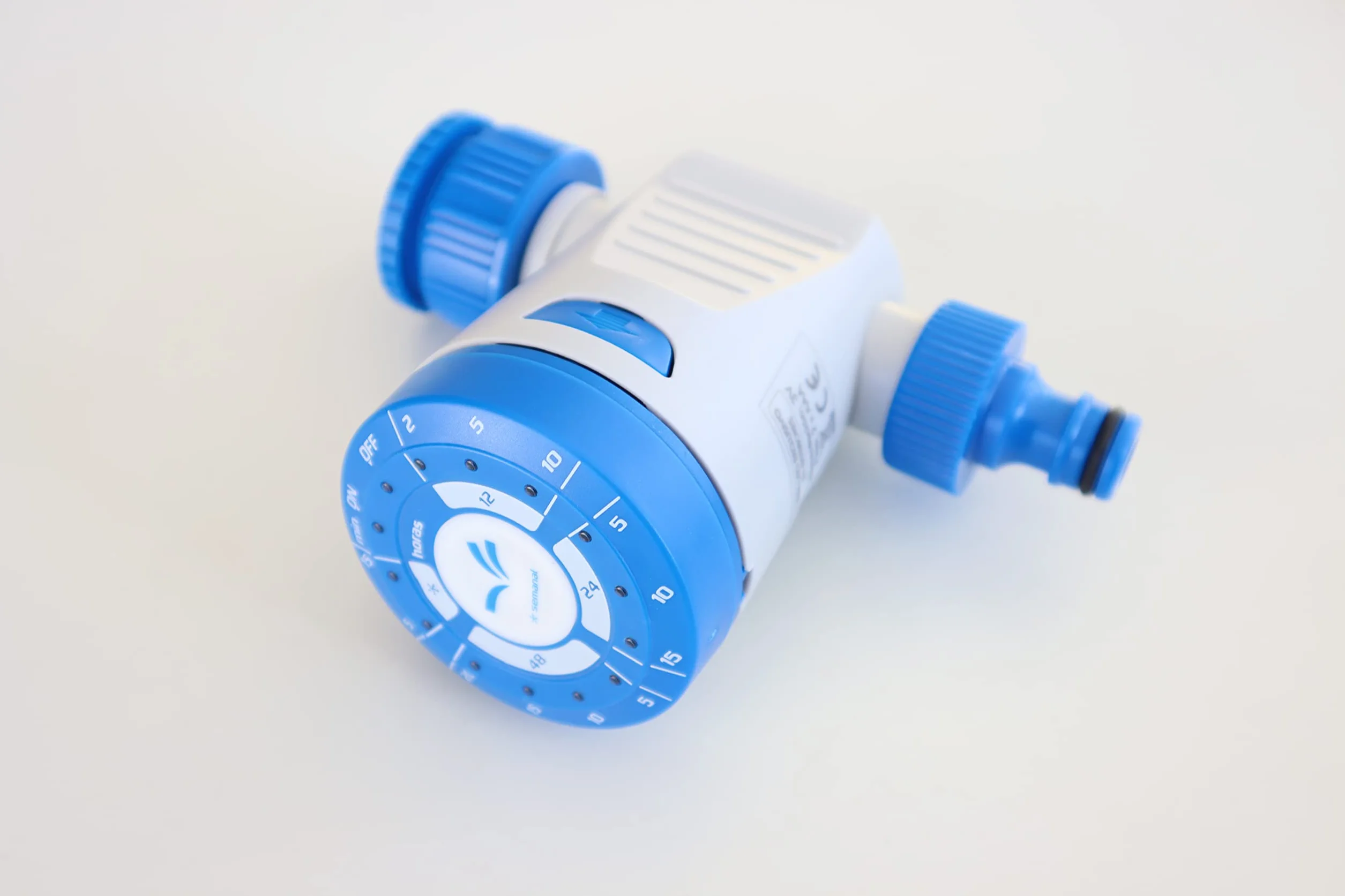 Aqua Control Programador de Riego Clicker 1 Botón para Jardín Grifos Apertura 0 Bar