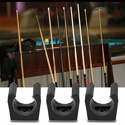 Clips para Soporte de Taco de Billar, 6 Piezas, Soporte Individual para Billar