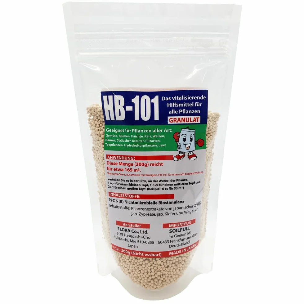 HB-101 - Bioestimulante natural 300 g (gránulos)