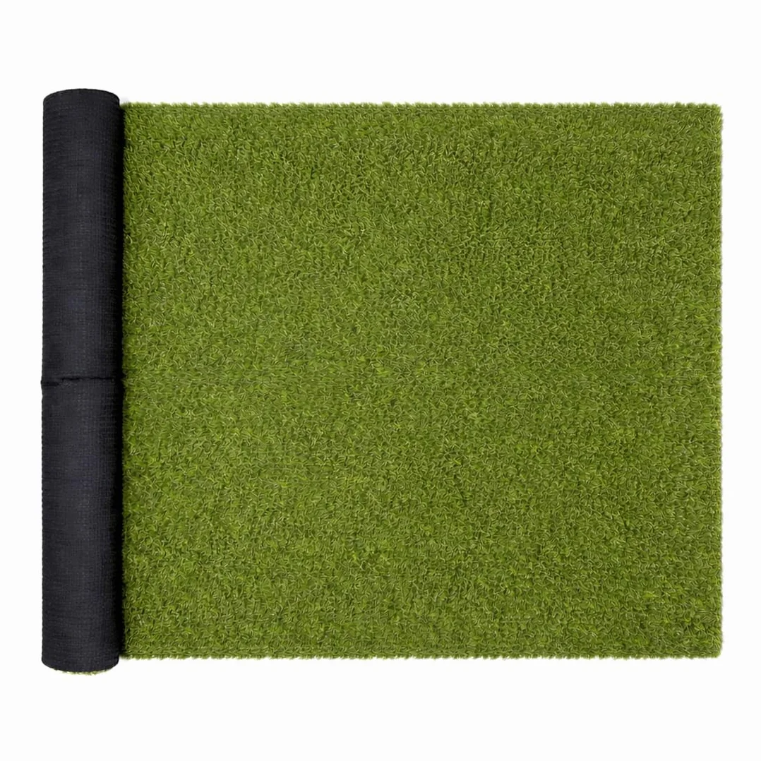 Césped Artificial Alta Densidad 7mm 2x10m Rollo Hierba Sintética con Drenaje para Jardín Terraza Piscina