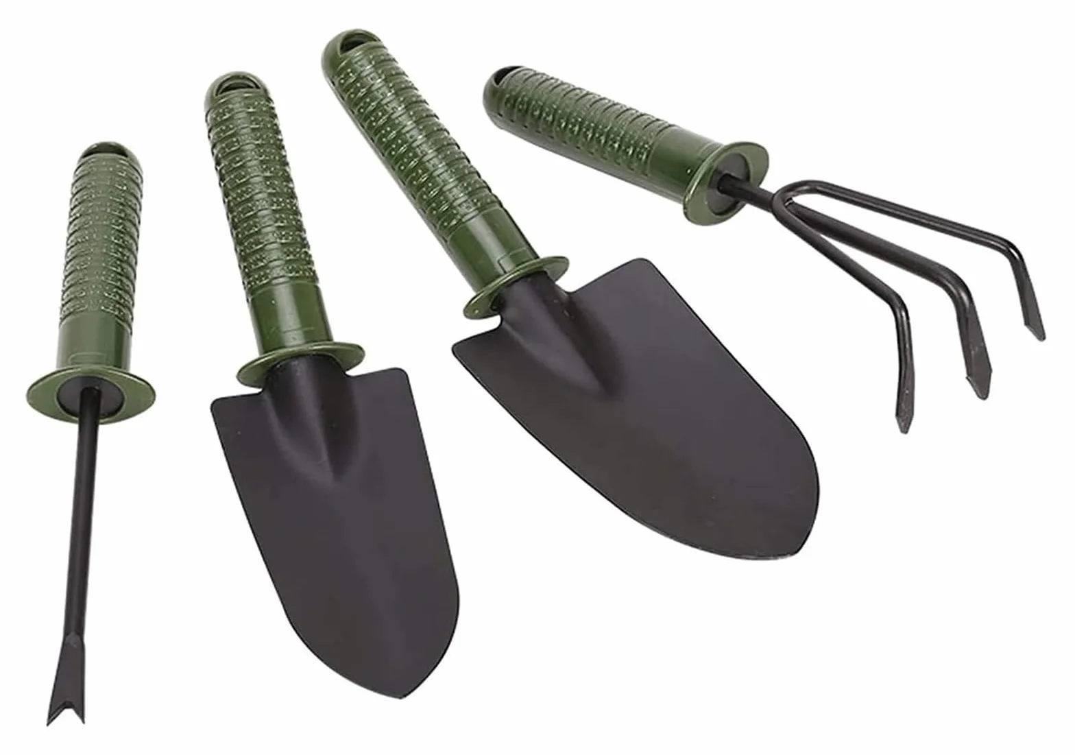 Juego de paleta de herramientas de jardín, tenedor de jardín, paleta de jardín, 4 piezas, kits de mano de jardinería, accesorios de jardín, herramienta de mano de jardín, herramientas de mano de jardi