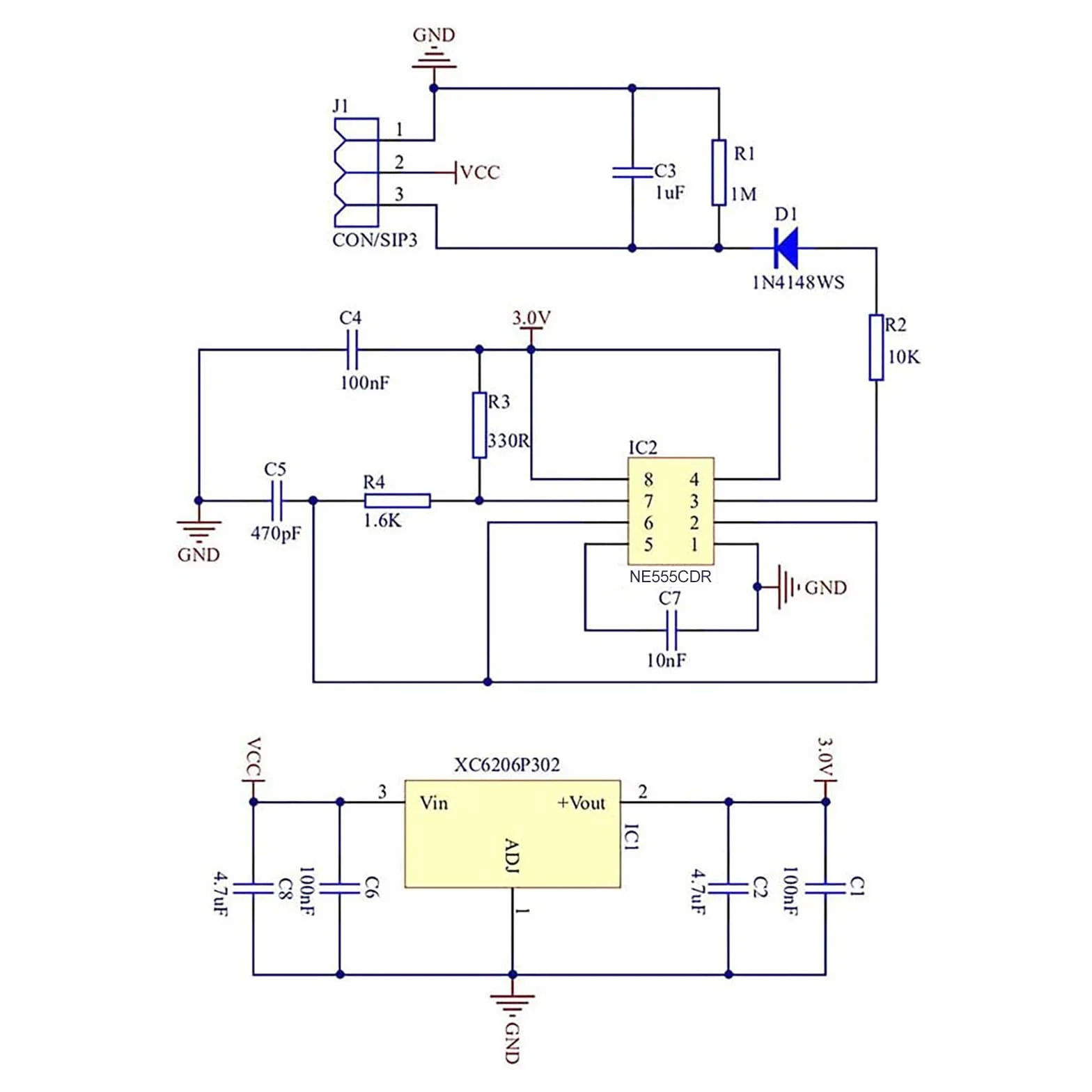 Aideepen Módulo higrómetro de sensor de humedad del suelo V1.2 capacitivo analógico resistente a la corrosión
