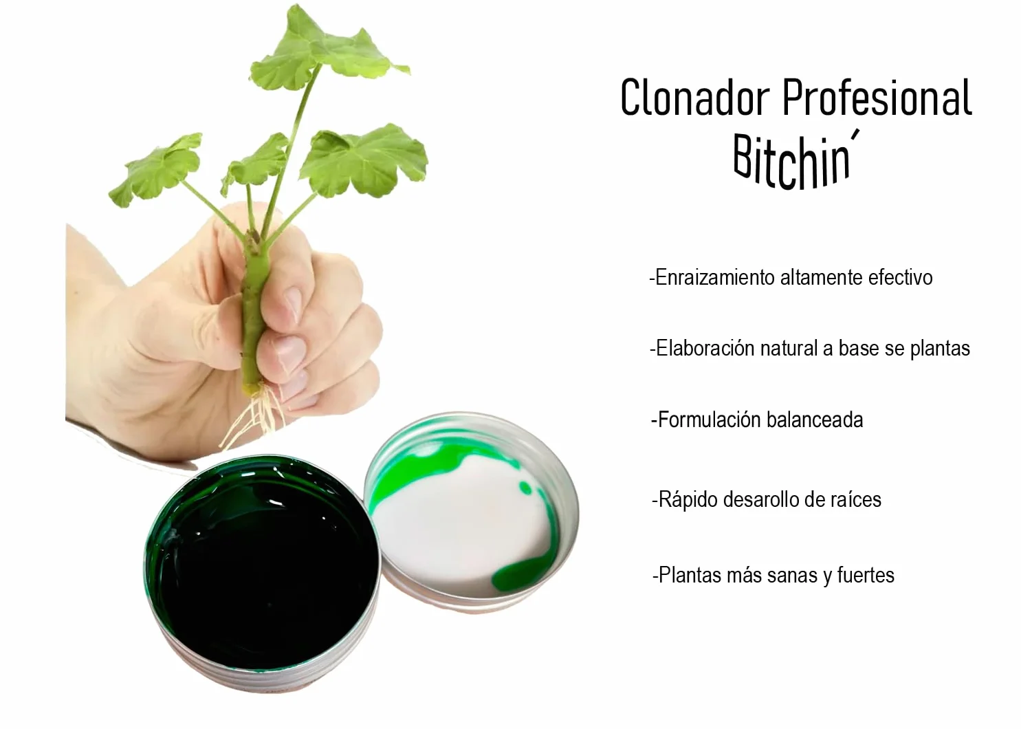 Clonador Profesional Gel Enraizante Hormonas 200g