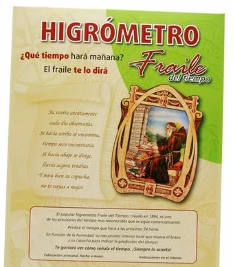 Higrómetro de cabello H851C Montaje en superficie