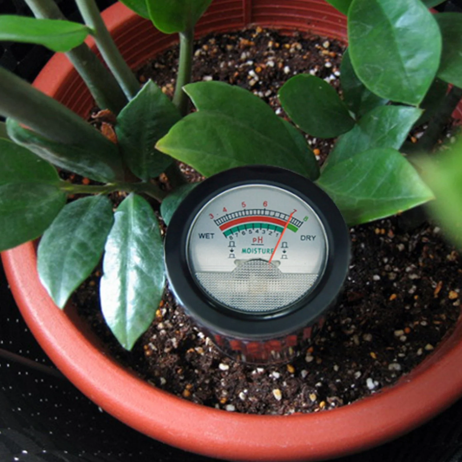 Medidor De PH Y Humedad Del Suelo Con Sonda De Electrodos De 295 Mm De Largo, Herramientas De Kit De Probador De Suelo A Prueba De Agua, Para Jardines Interiores Y Exteriores