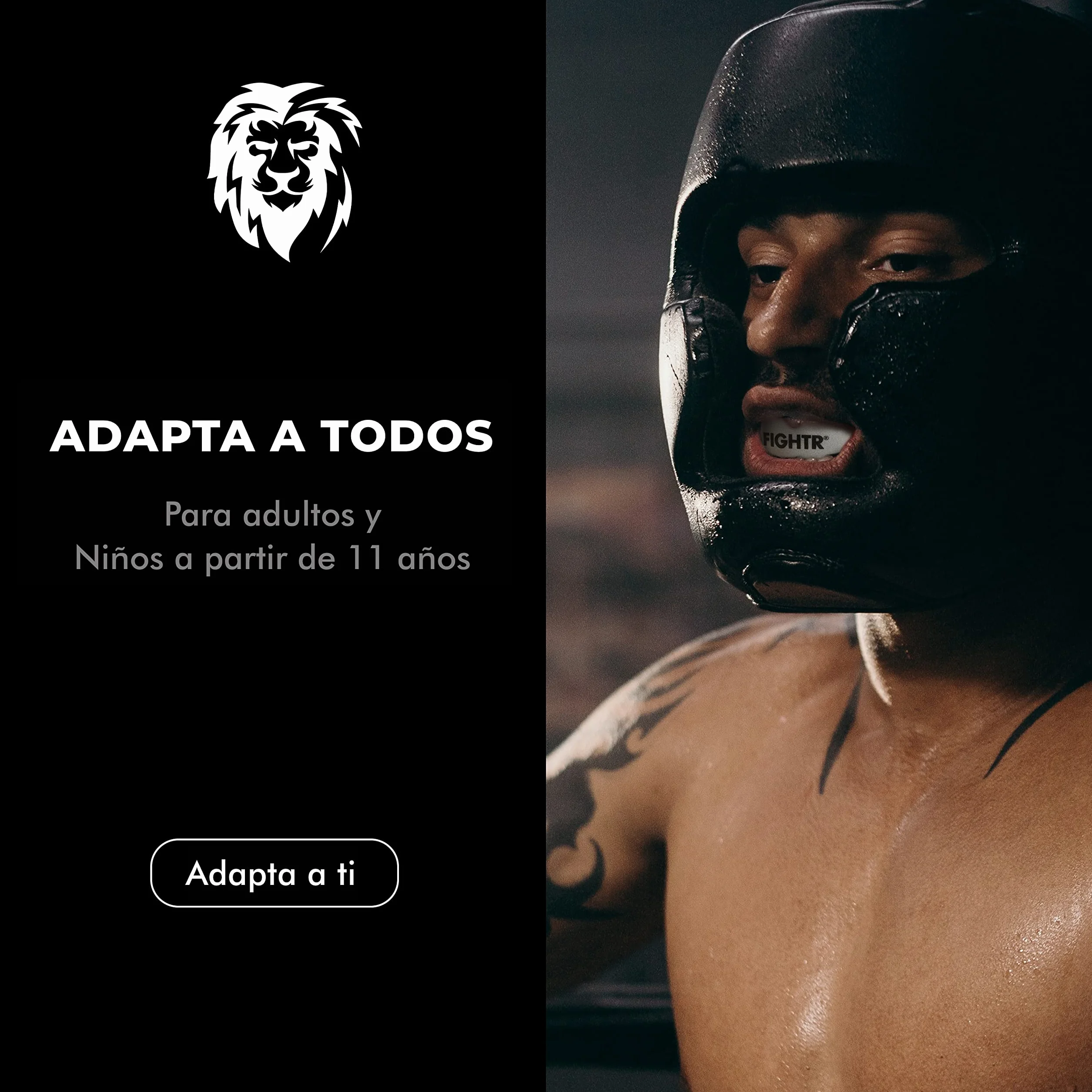 FIGHTR® Protector bucal protección dental deportiva para boxeo MMA Muay Thai hockey deportes de lucha incluye caja higiénica