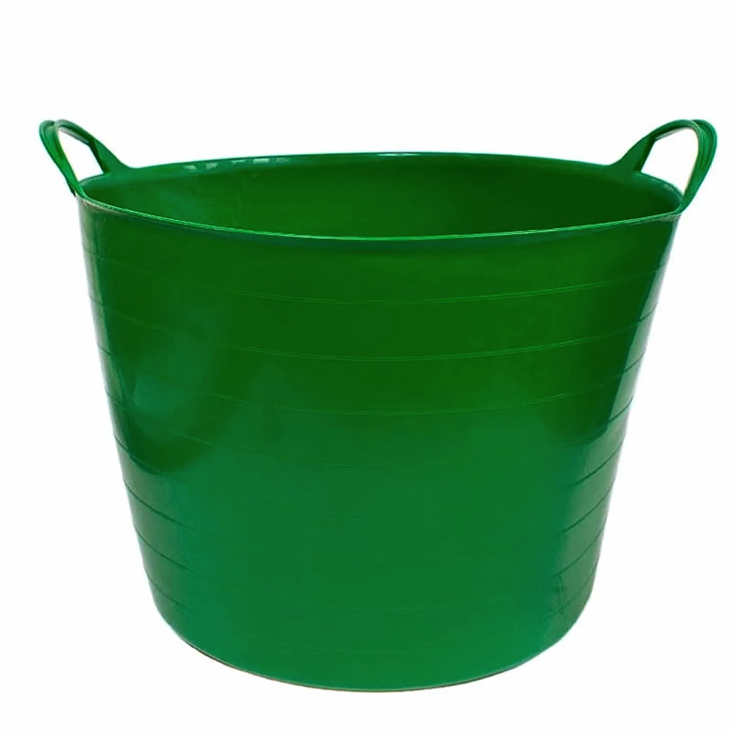 Cubo de plástico agrícola 42 litros LDPE verde 45x35x35 cm