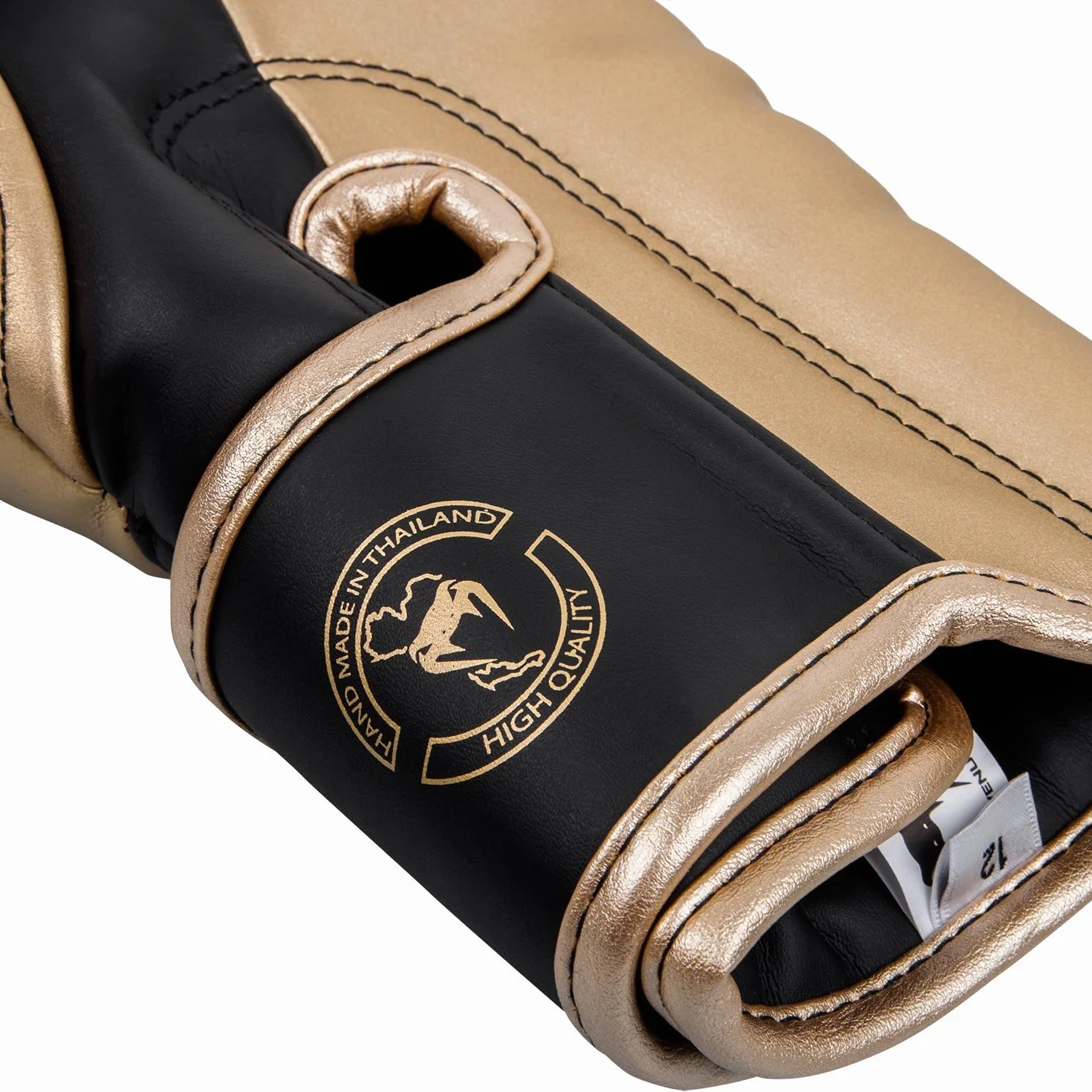 Venum Elite Guantes de Boxeo Negro Oro 16 Onzas