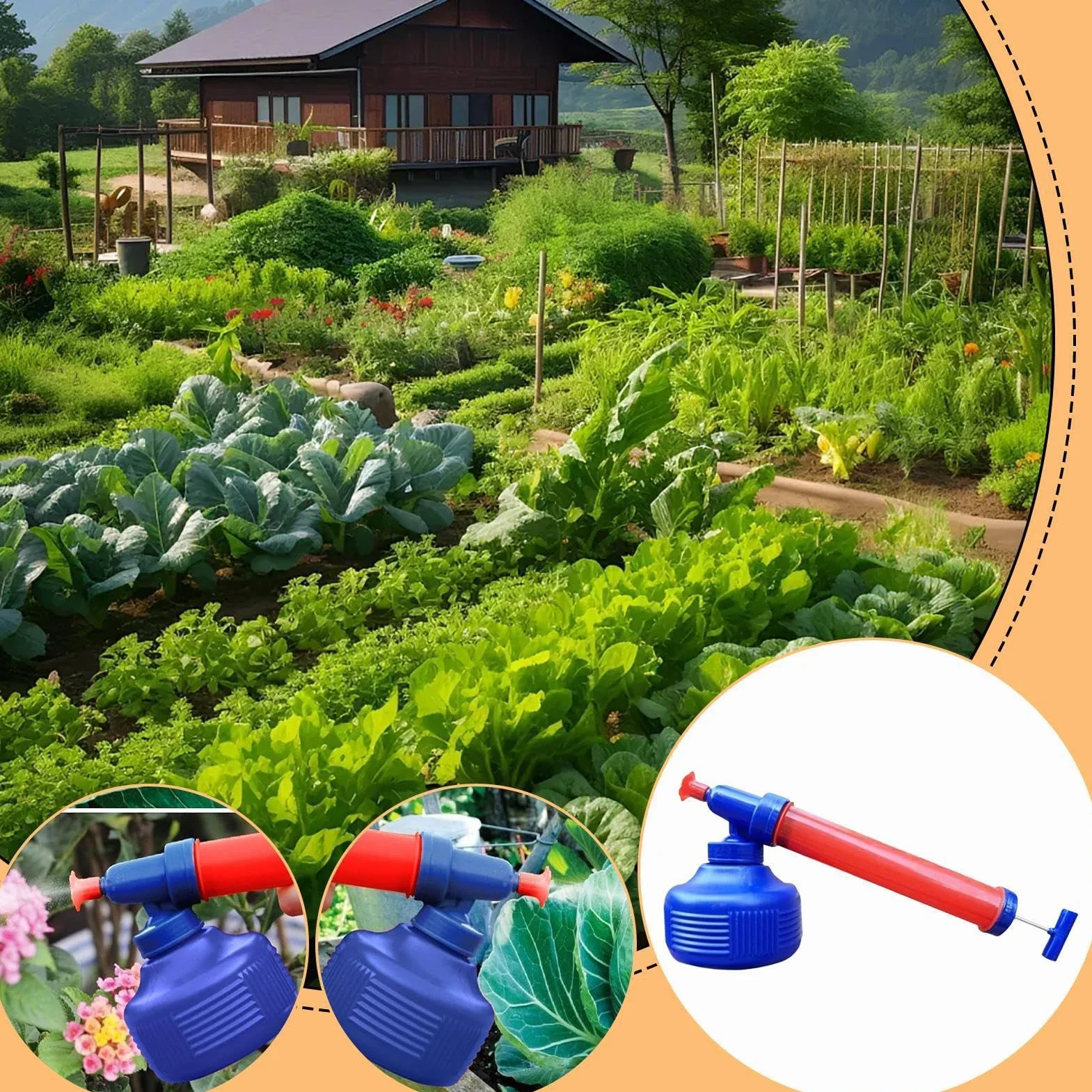 Aplicador de Polvo para Tierra de Diatomeas 350ml, Espolvoreador Manual, Pulverizador Preciso Anti Obstrucción para Jardín