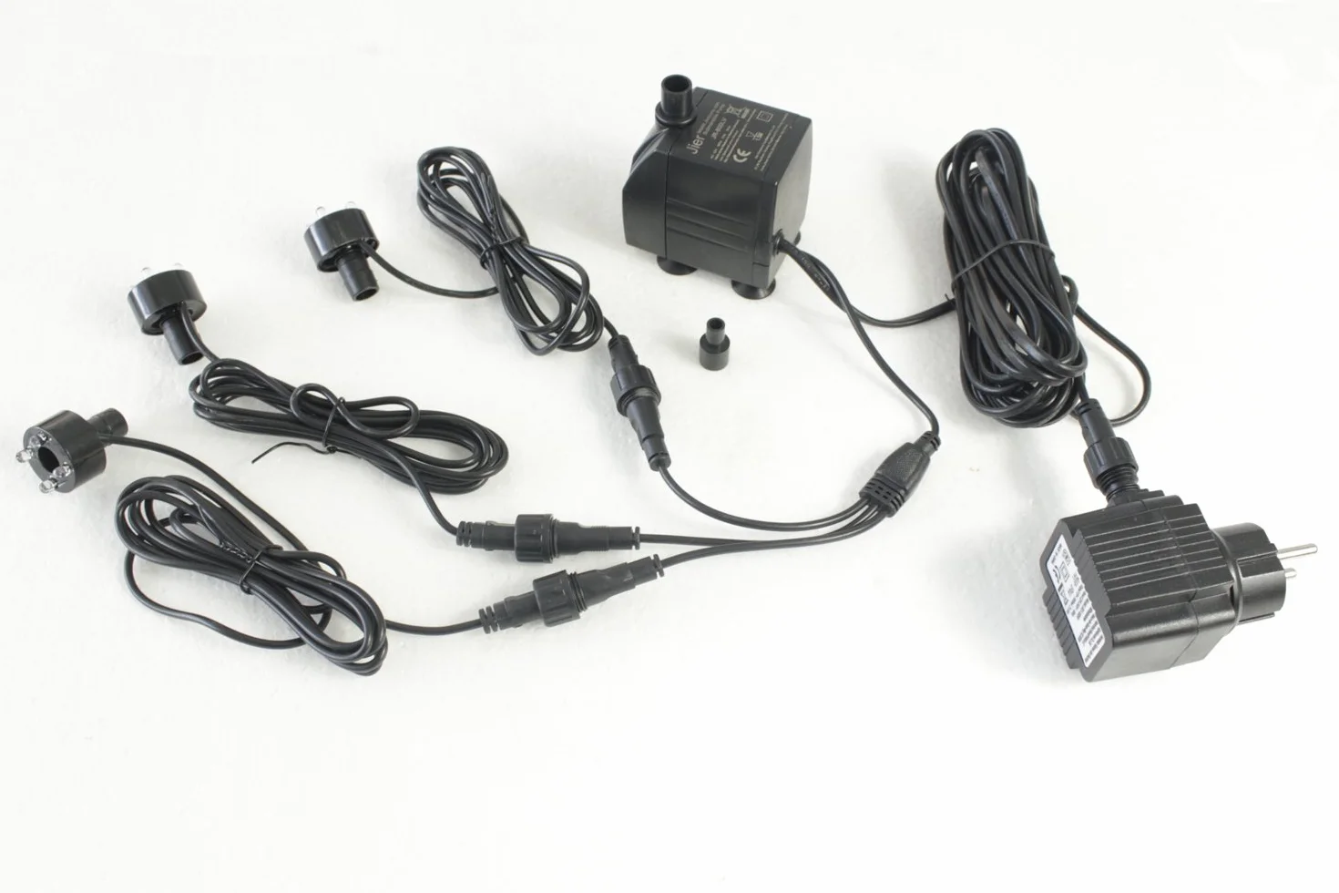 Arnusa Bomba Sumergible 800 L/H Blanco Cálido LED Fuente Estanque