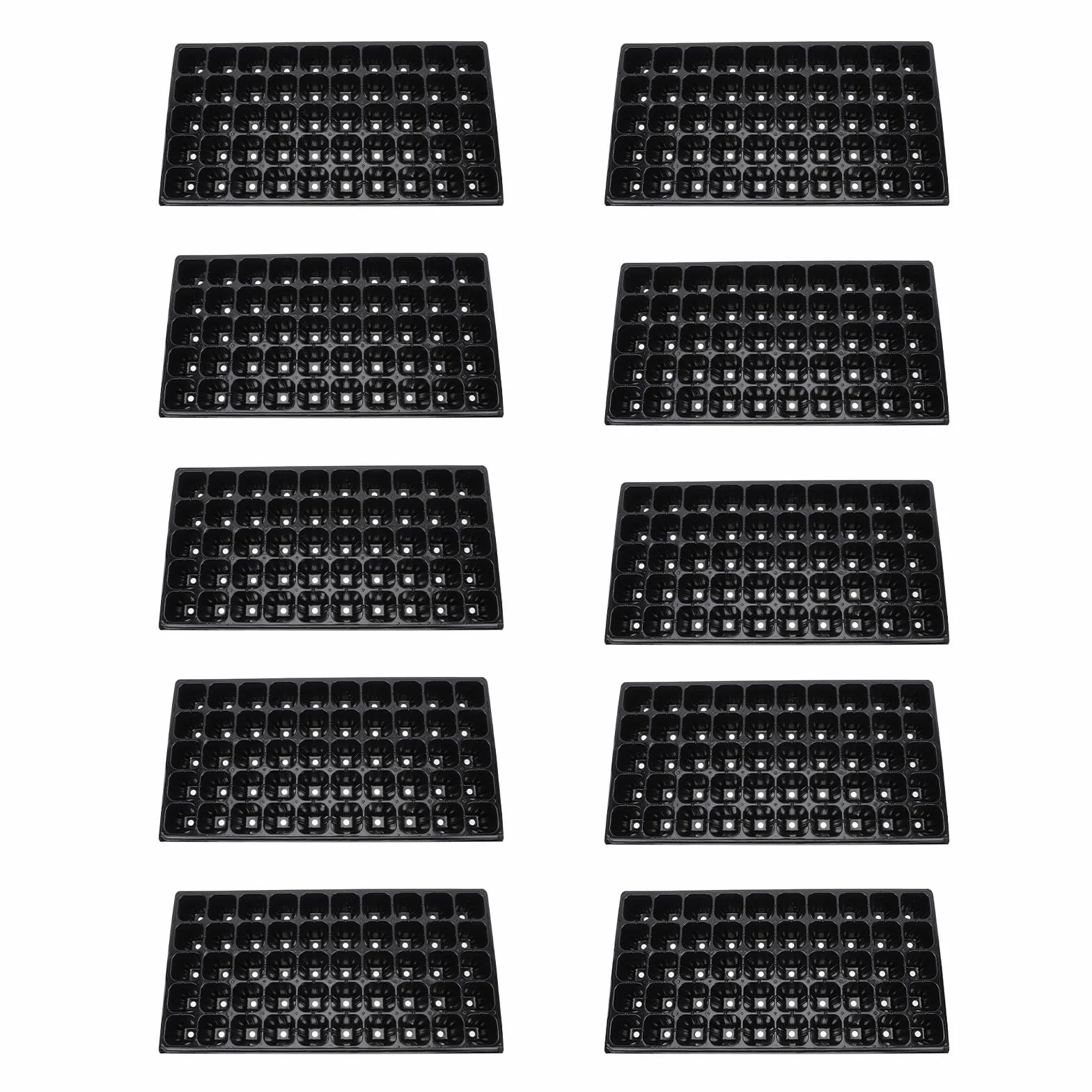 POPETPOP Cajas de Germinación de Plantas 10 Piezas Diseño Ligero y Ahorro de Agua para Germinación de Suculentas y Hortalizas