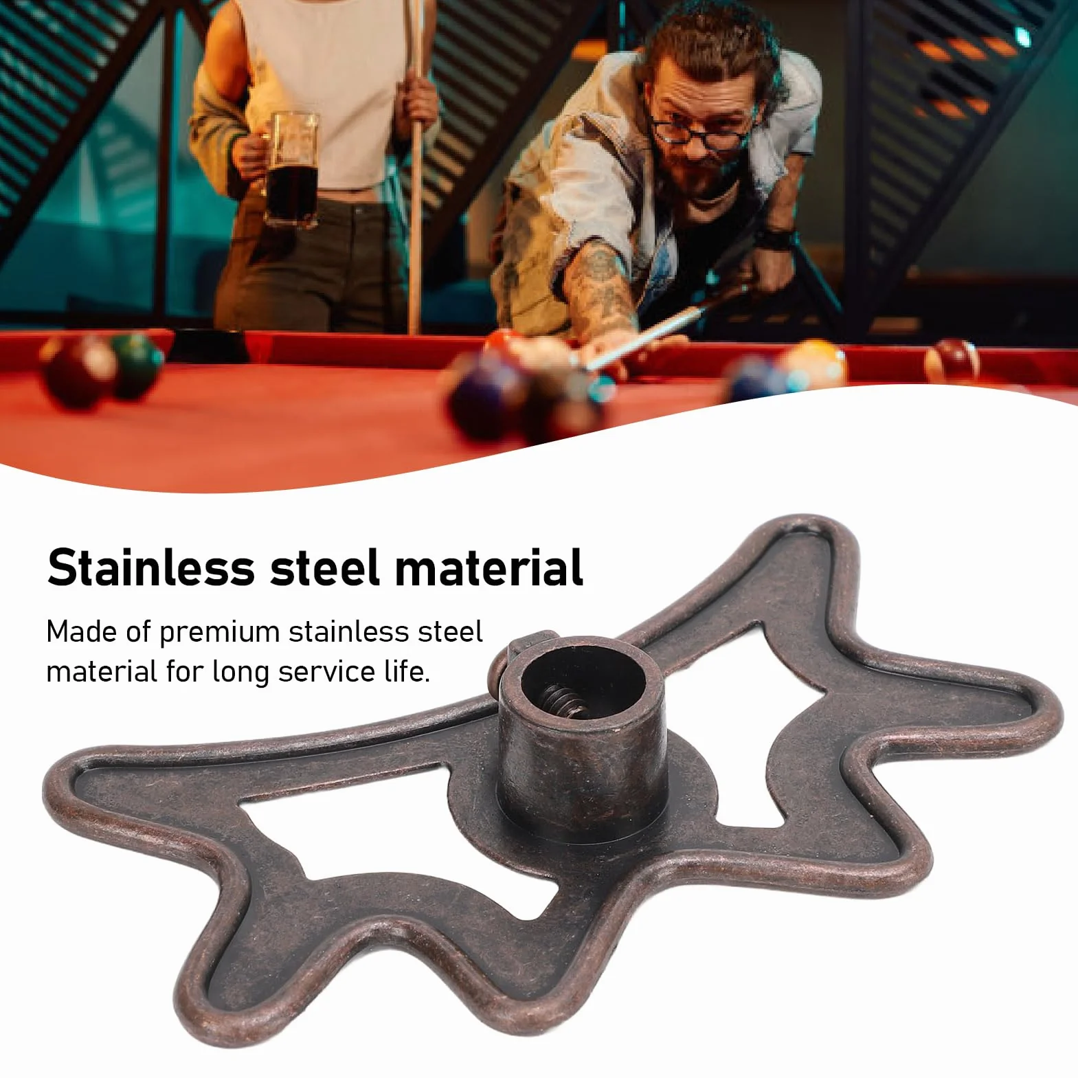 Cabezal de puente de billar para accesorios de mesa de billar