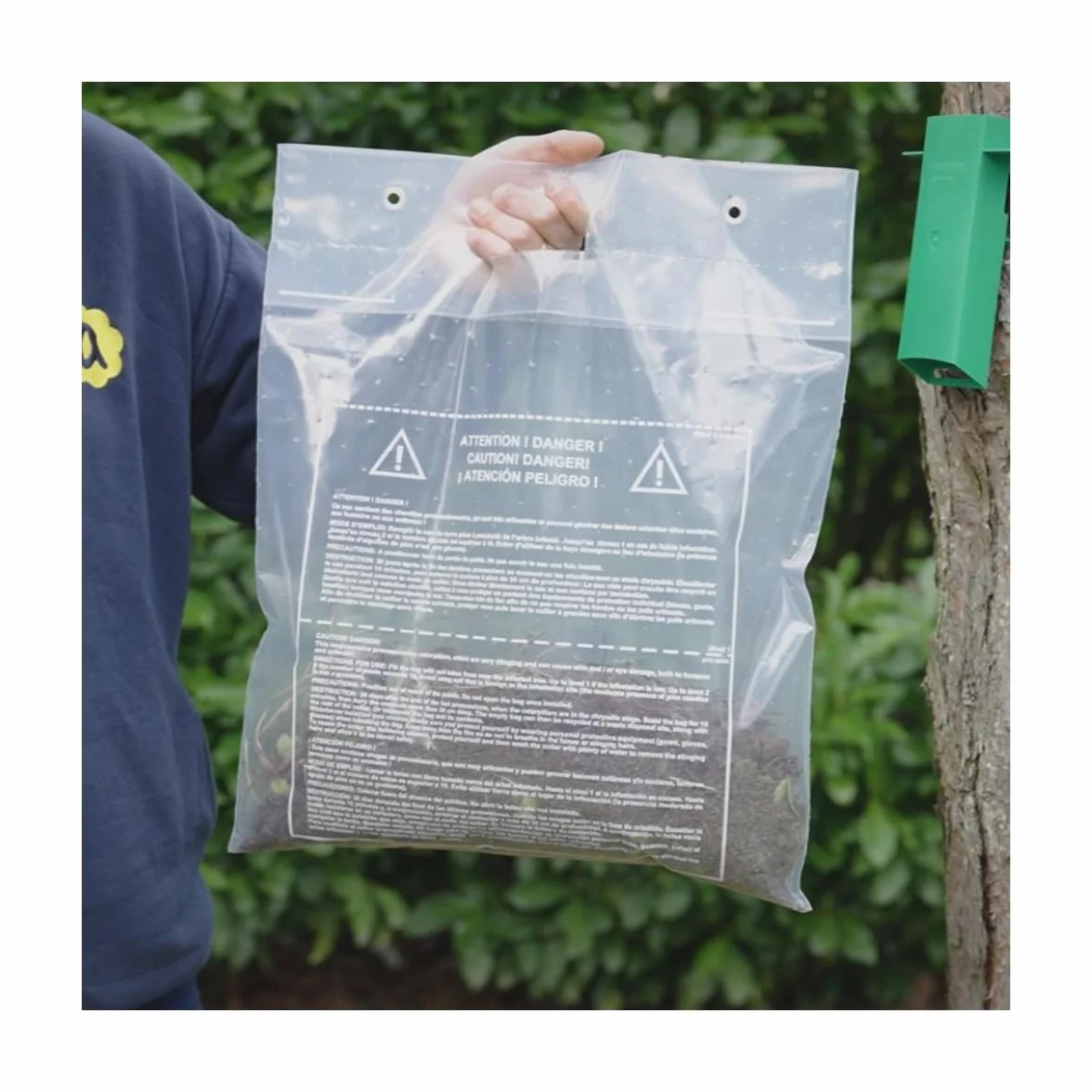 Bolsa transparente Kit Procerex orugas procesionarias