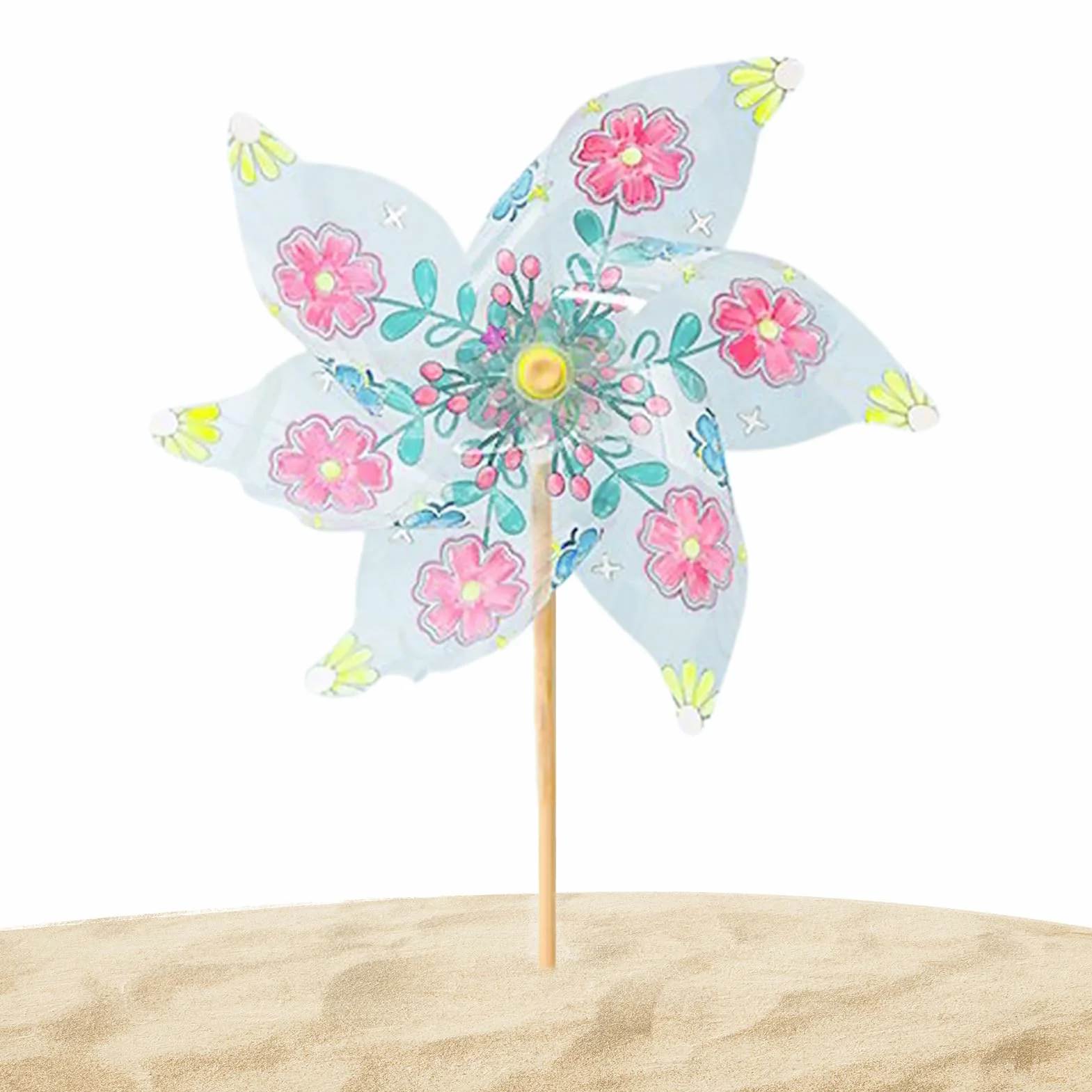 Molino De Viento Juguetes - Molinillos Hechos A Mano para Jardín Giradores De Viento | Actividad De Manualidades Y Arte Construye Y Colorea Tu Propio Molinete para Jardín Patio Parque Playa