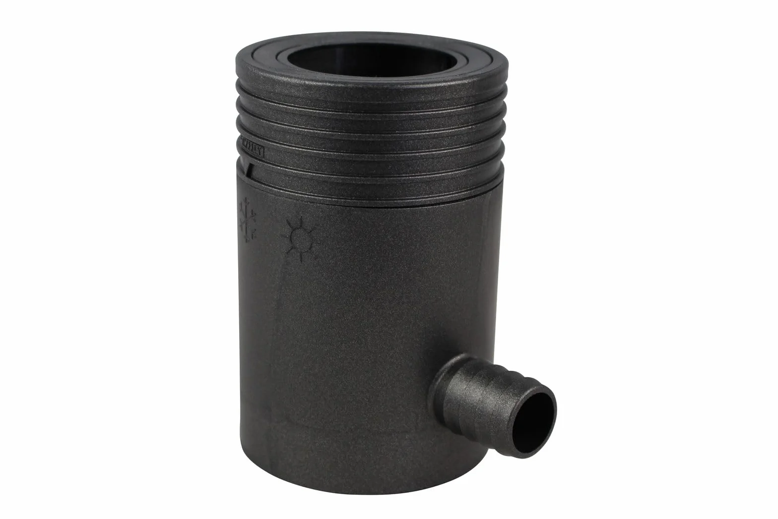 Recogedor de lluvia para bajada DN 53-75 mm antracita metálico Marley