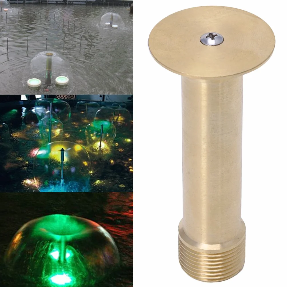 Boquilla para Fuente Latón 1/2" DN15 3/4" DN20 Cabezal rociador Estanque